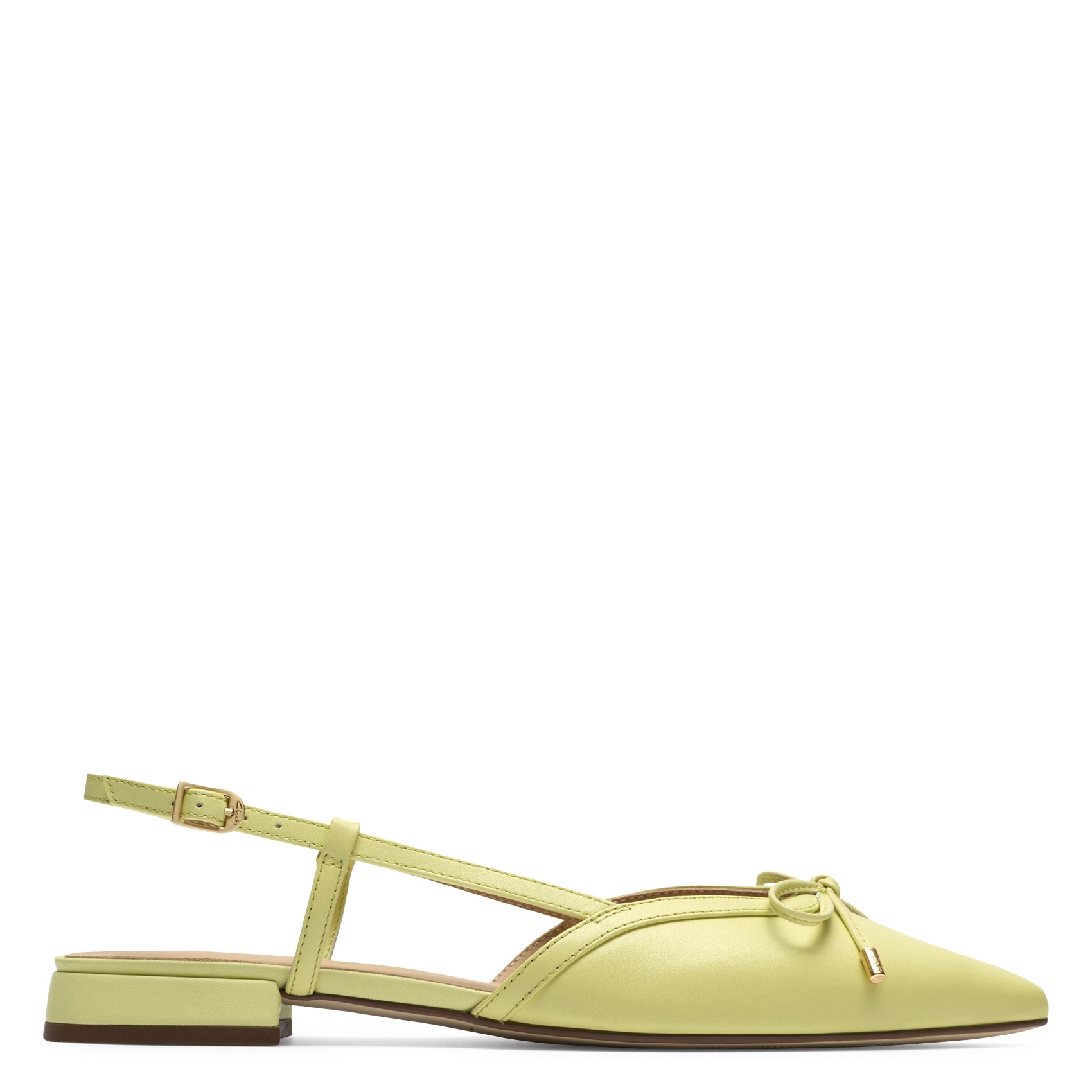 Ballet pumps CLARKS Green