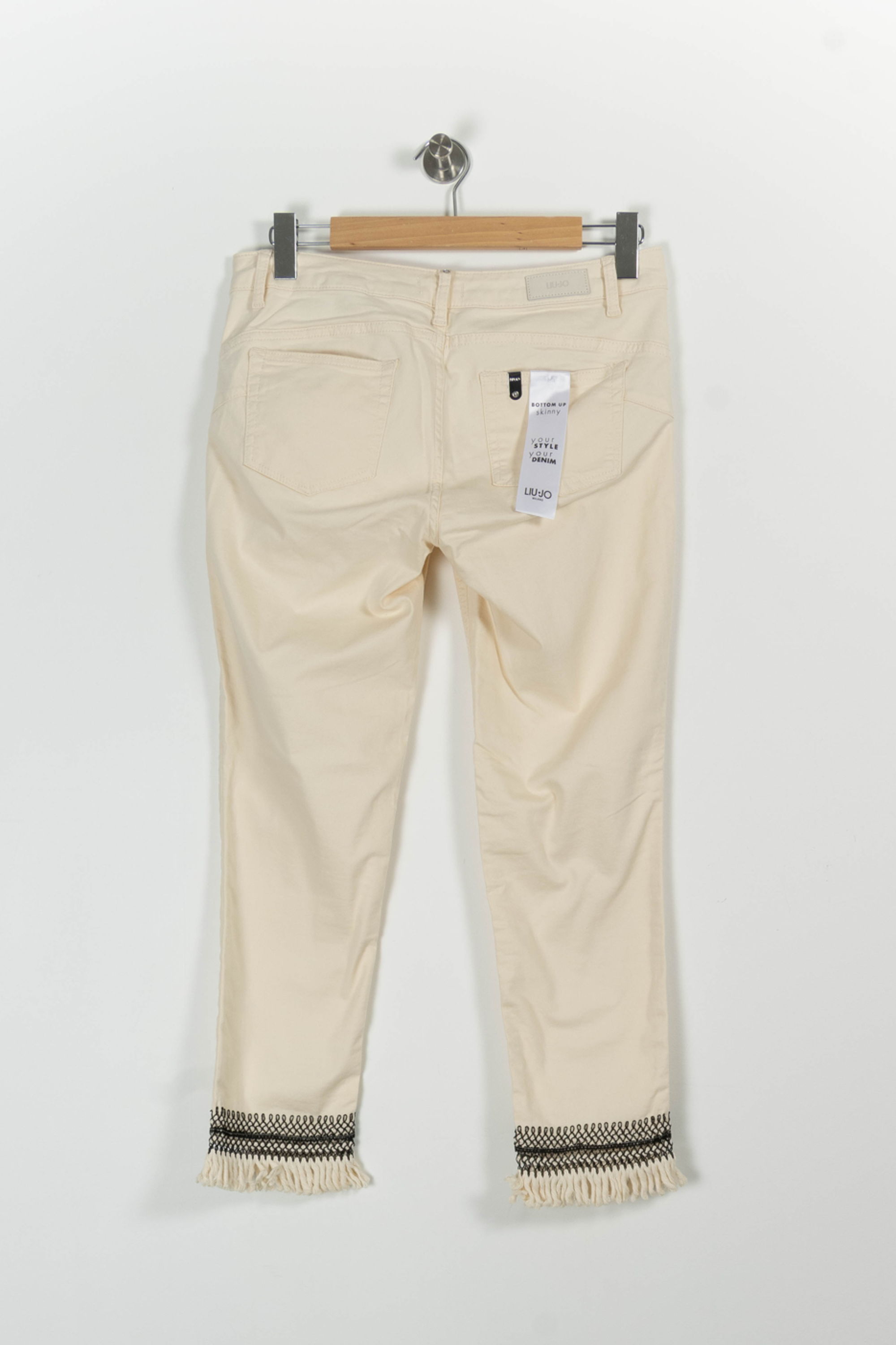 PANTS LIU JO - SECONDE MAIN Yellow