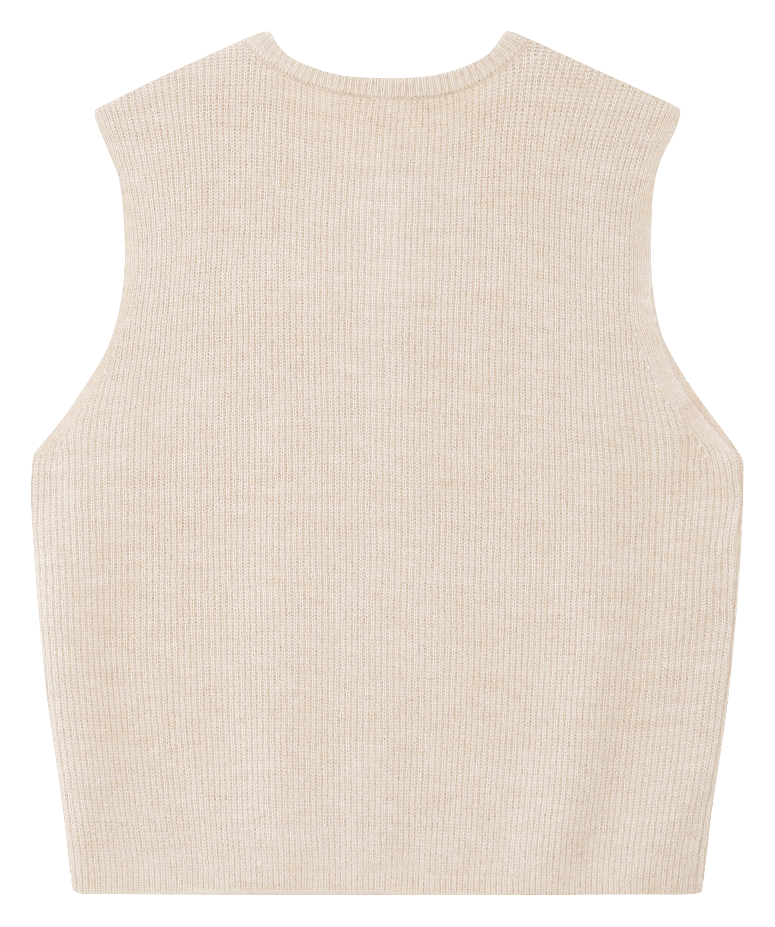 Top col rond  GRACE ET MILA Beige