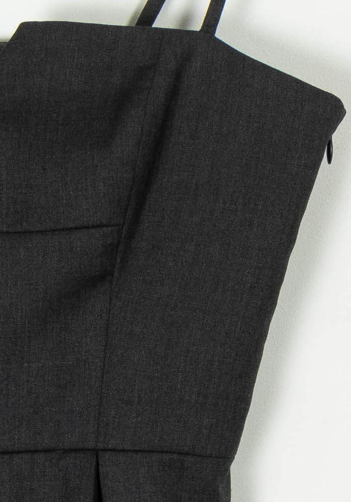 Robe courte & midi TARA JARMON - Seconde Main Gris