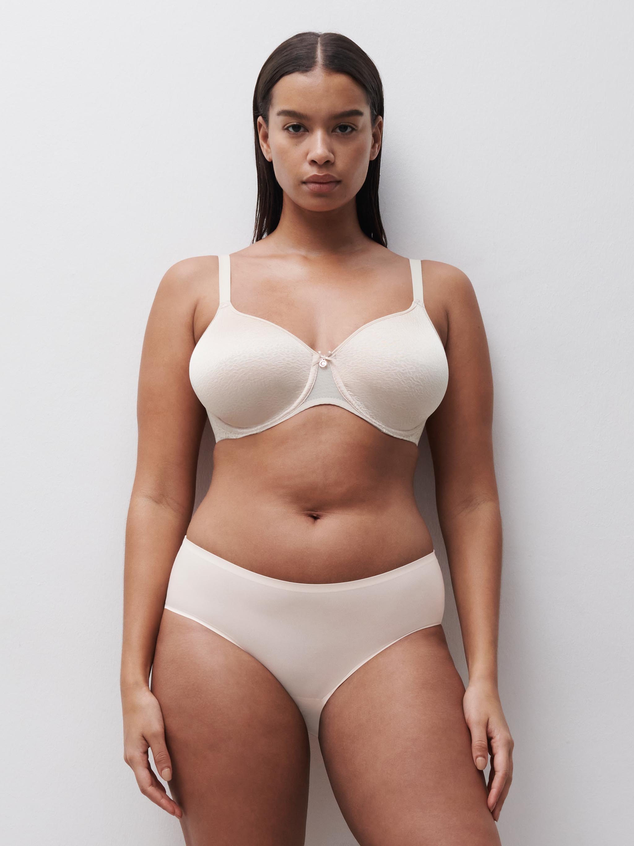 Lace spacer full cup bra CHANTELLE Beige