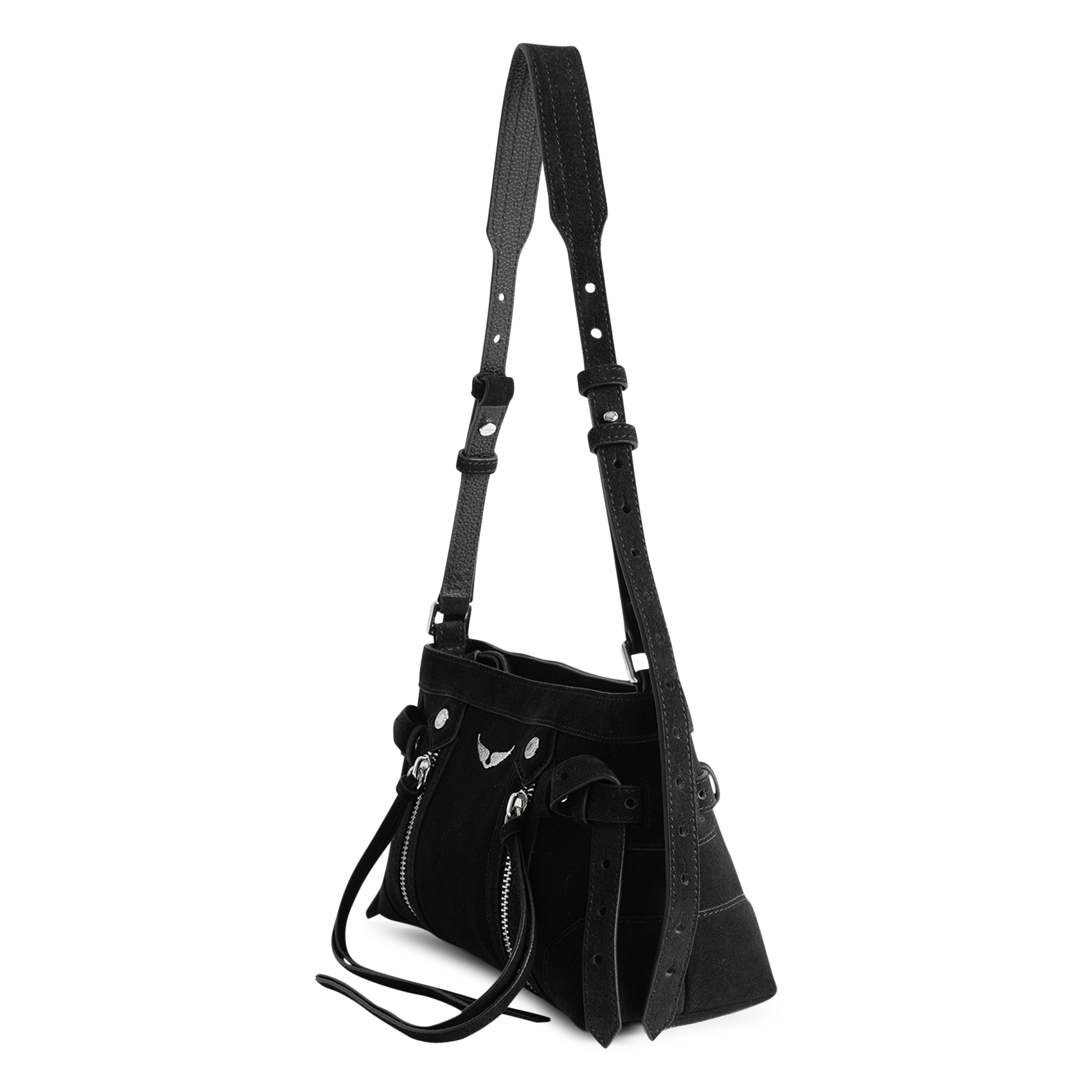 Leren schoudertas | Zwart ZADIG&VOLTAIRE Dames