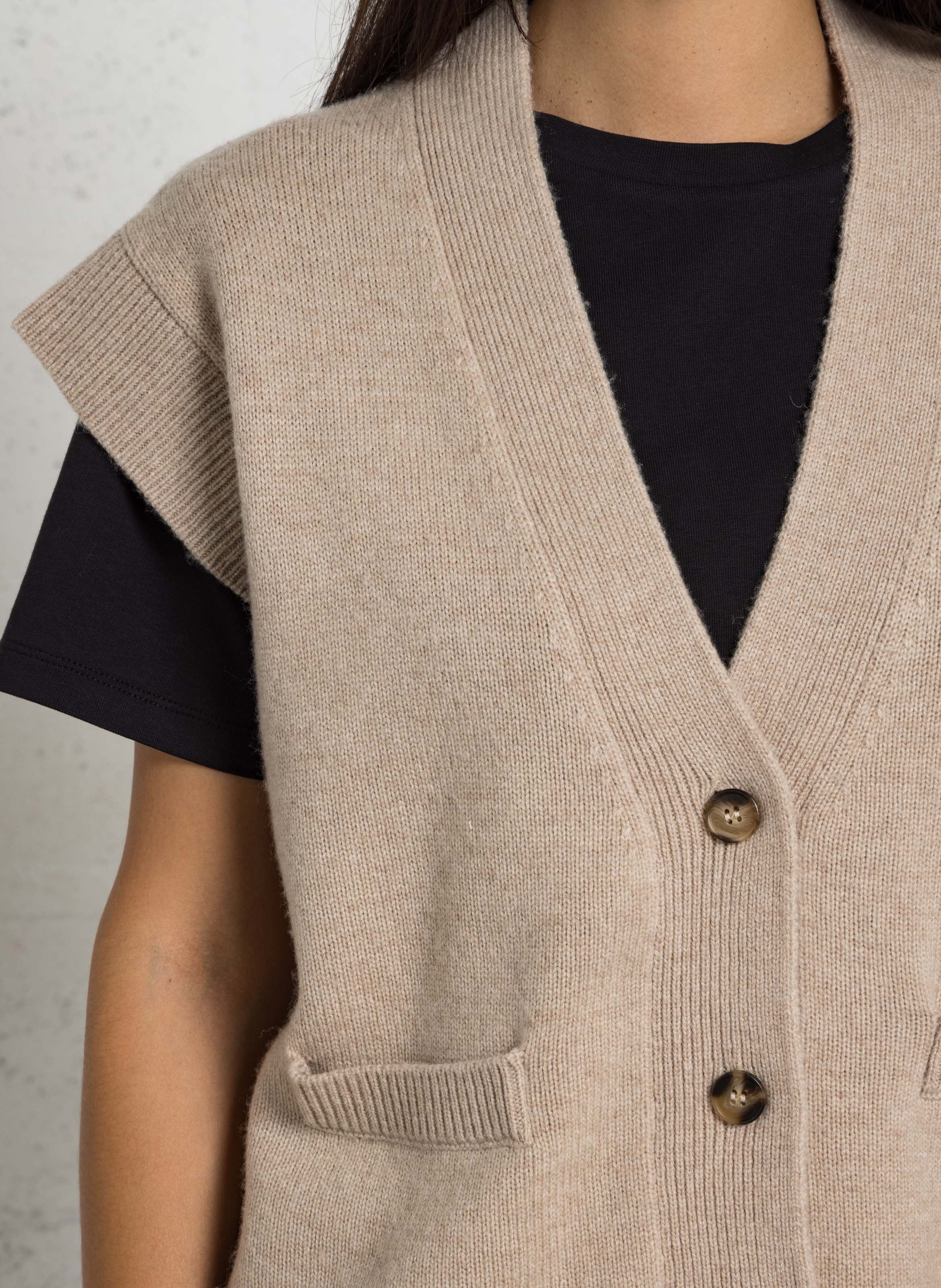 Fleecejacke IKKS Beige