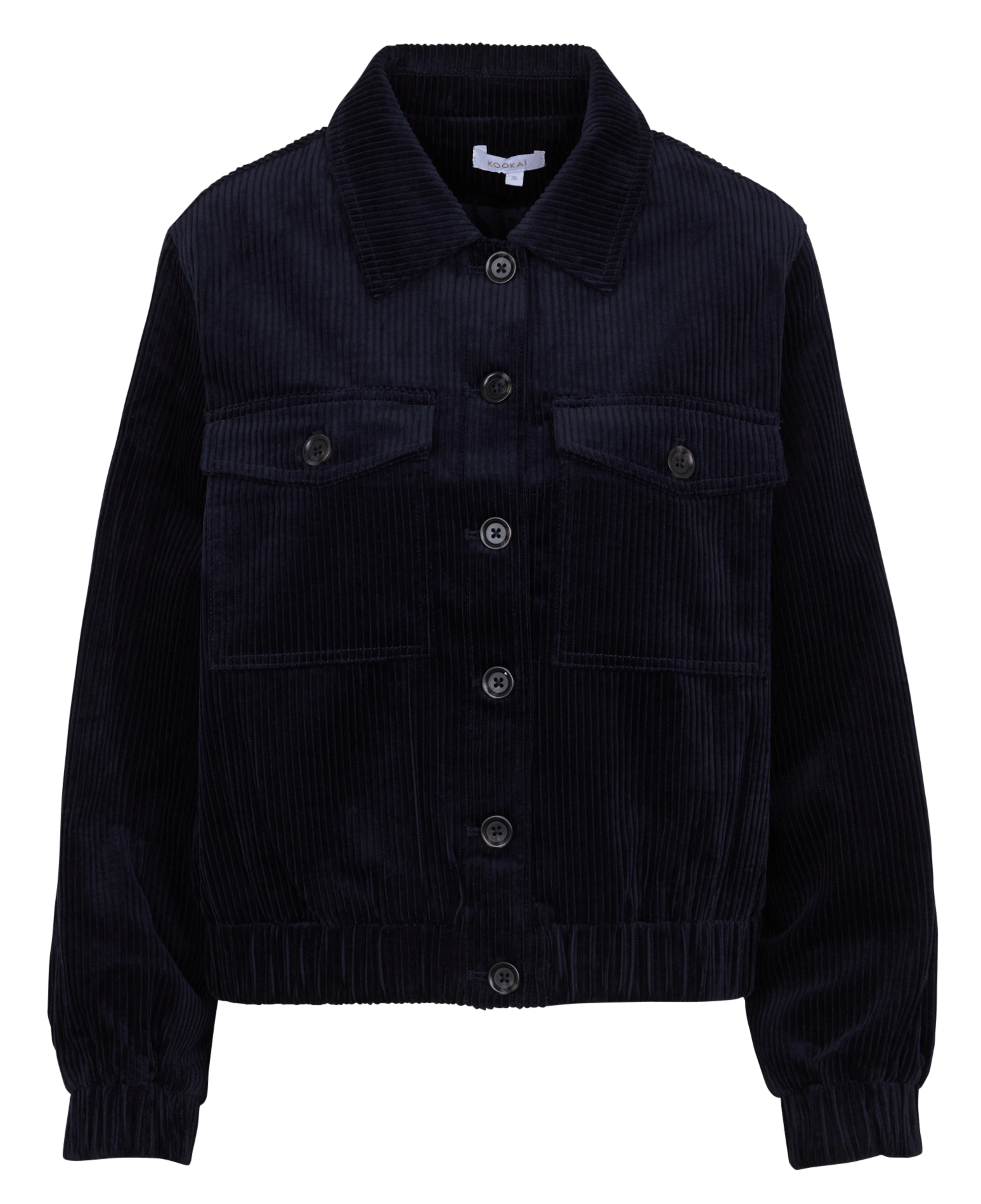 Rechte corduroy katoenen jas KOOKAI Blauw