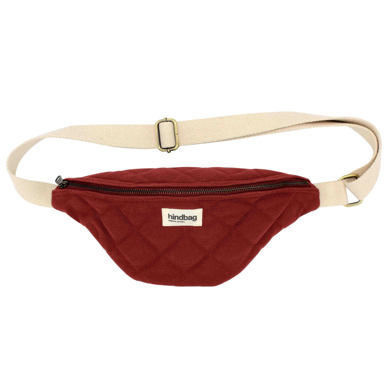 Cotton waist bag HINDBAG Red