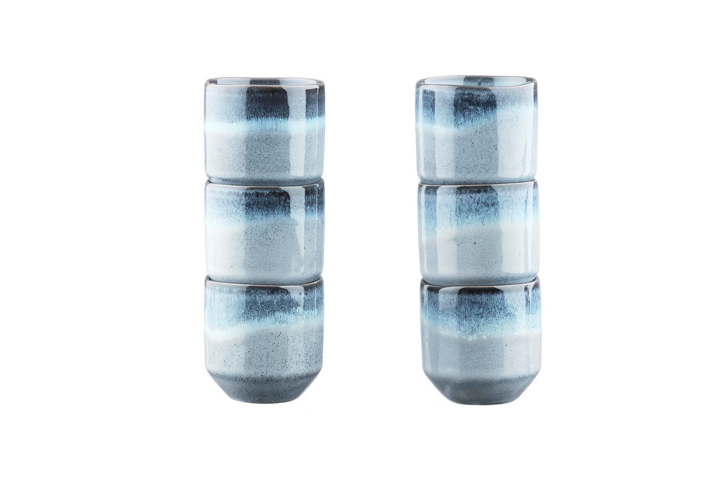 Tasse genesis 15cl - 6 pièces - terre BJORN Bleu