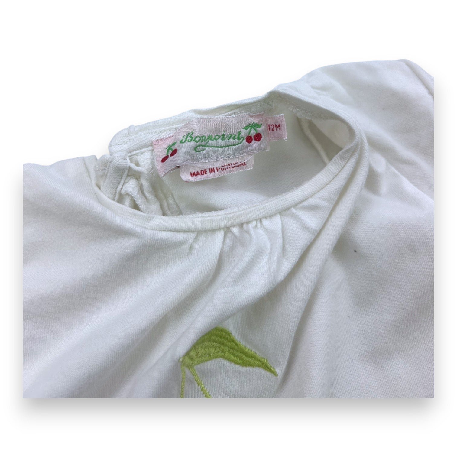 White baby T-shirt - 12 months BONPOINT - Seconde Main White