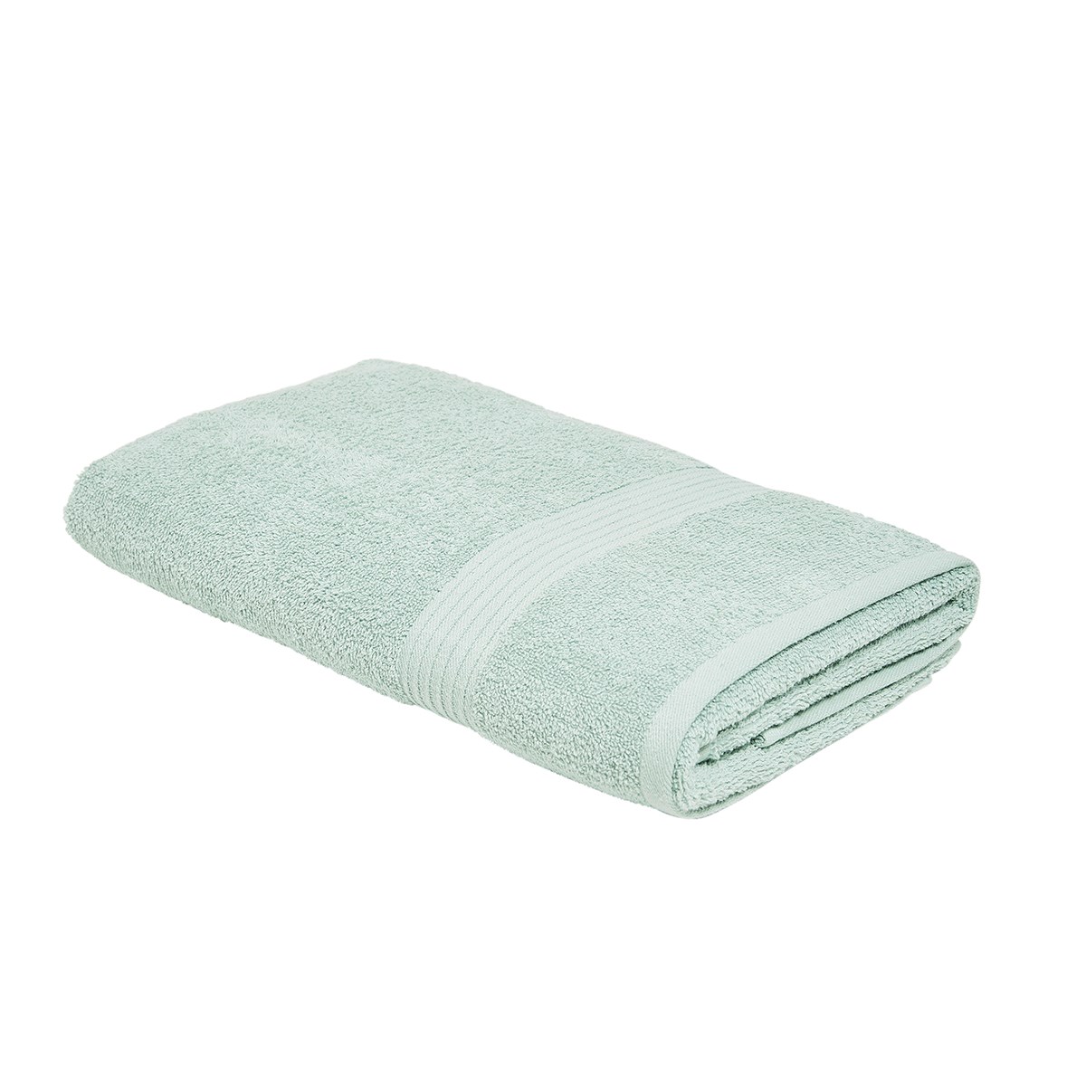 Plain cotton bath towel TODAY LINGE DE MAISON Green