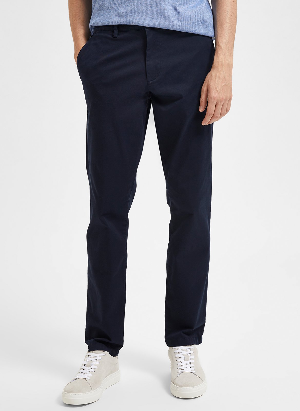 Slimfit-Chinohose aus Baumwolle SELECTED