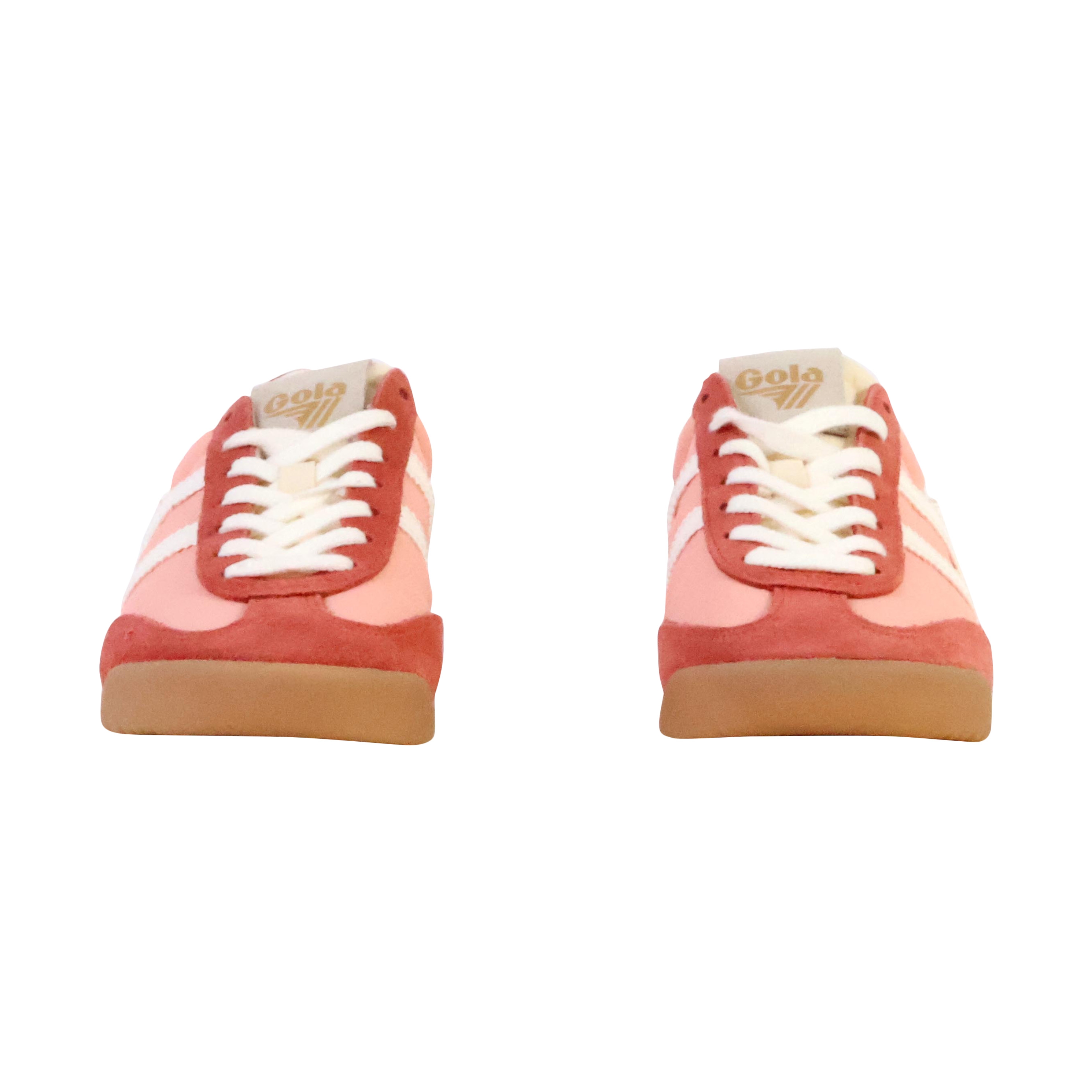 Firefly leather sneakers GOLA Orange