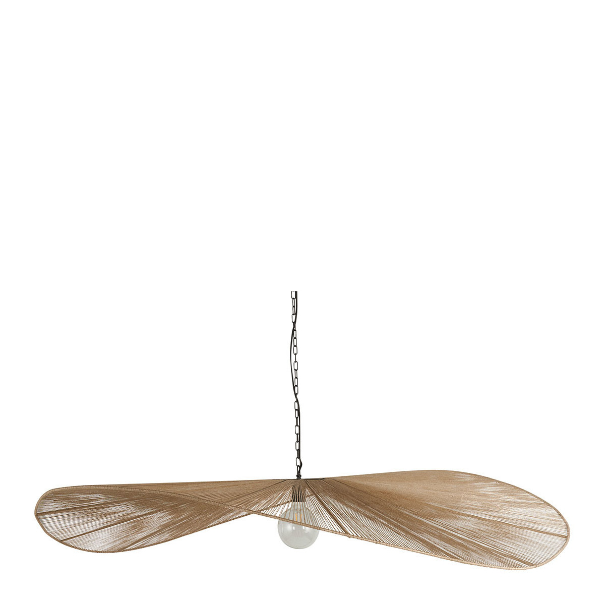 Suspension jute naturel BLANC D'IVOIRE Beige