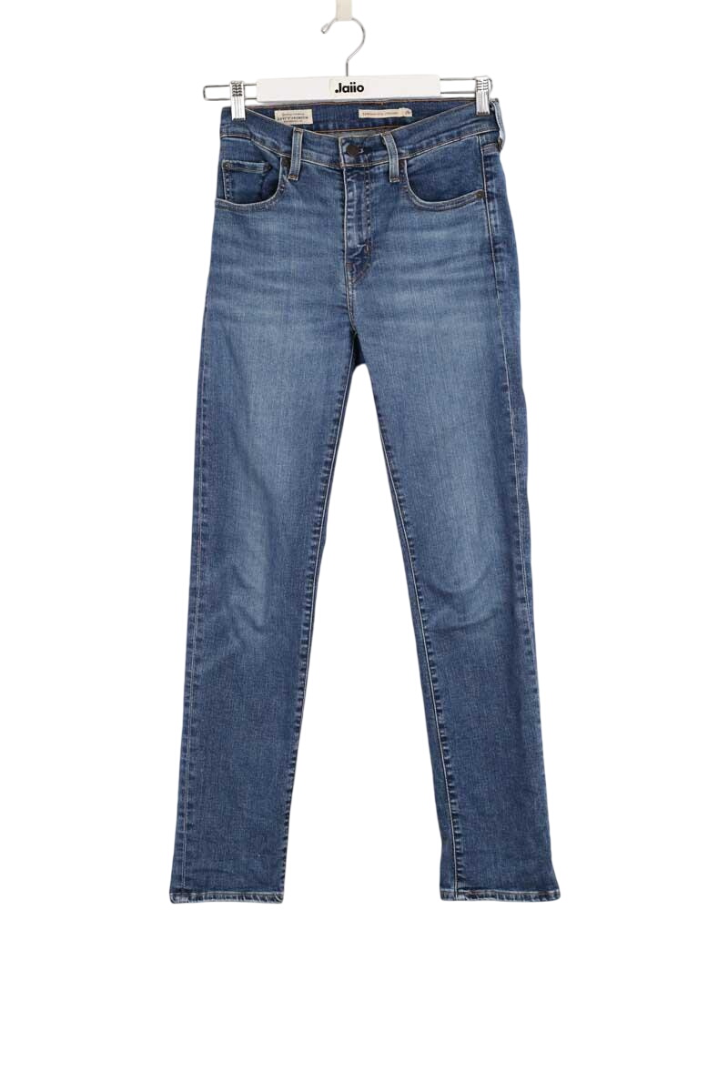 Cotton straight jeans LEVI'S - Seconde main Blue