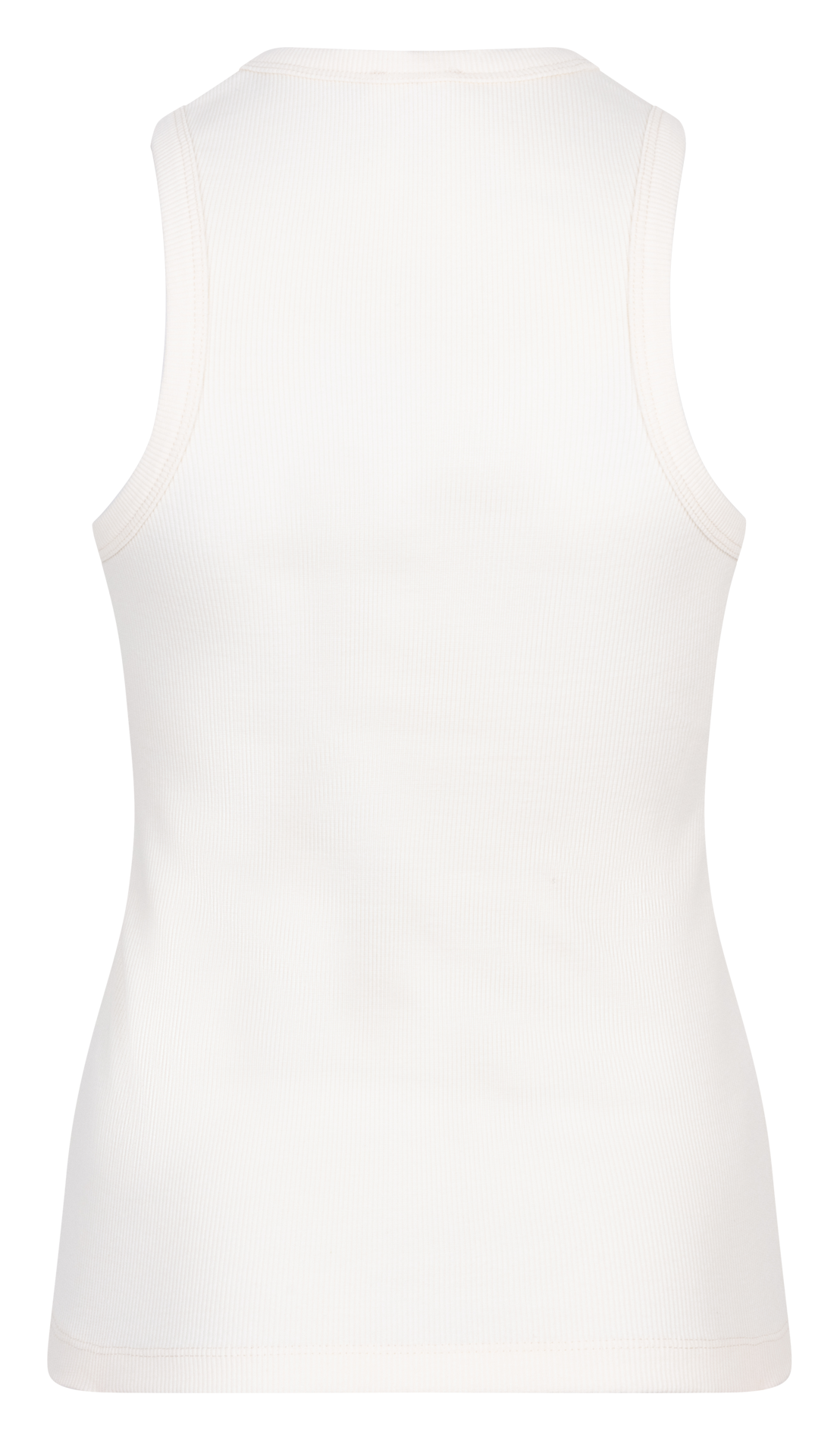 Débardeur côtelé uni LOVE STORIES Blanc