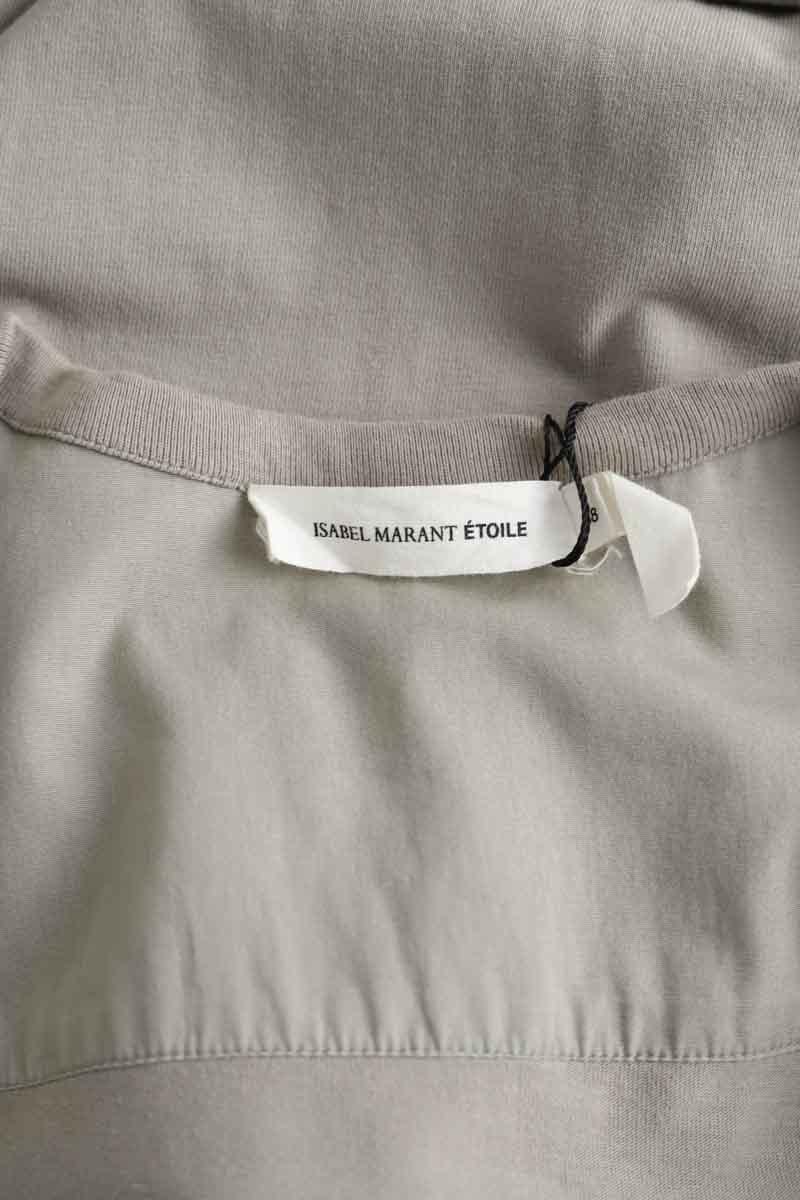 Cotton dress ISABEL MARANT ÉTOILE - SECONDE MAIN Grey