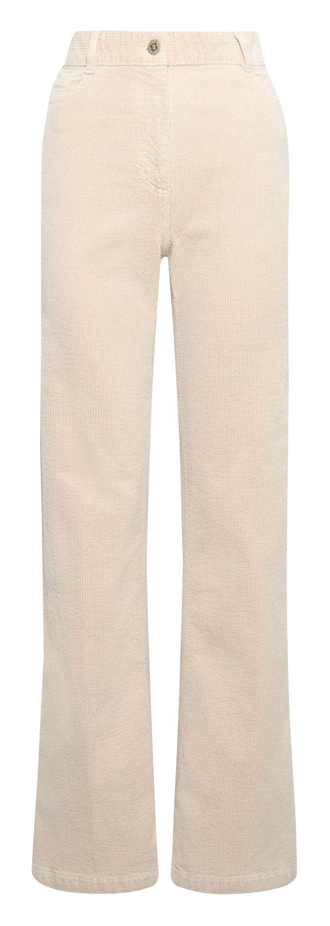 Broek met hoge taille van corduroy GERARD DAREL Beige