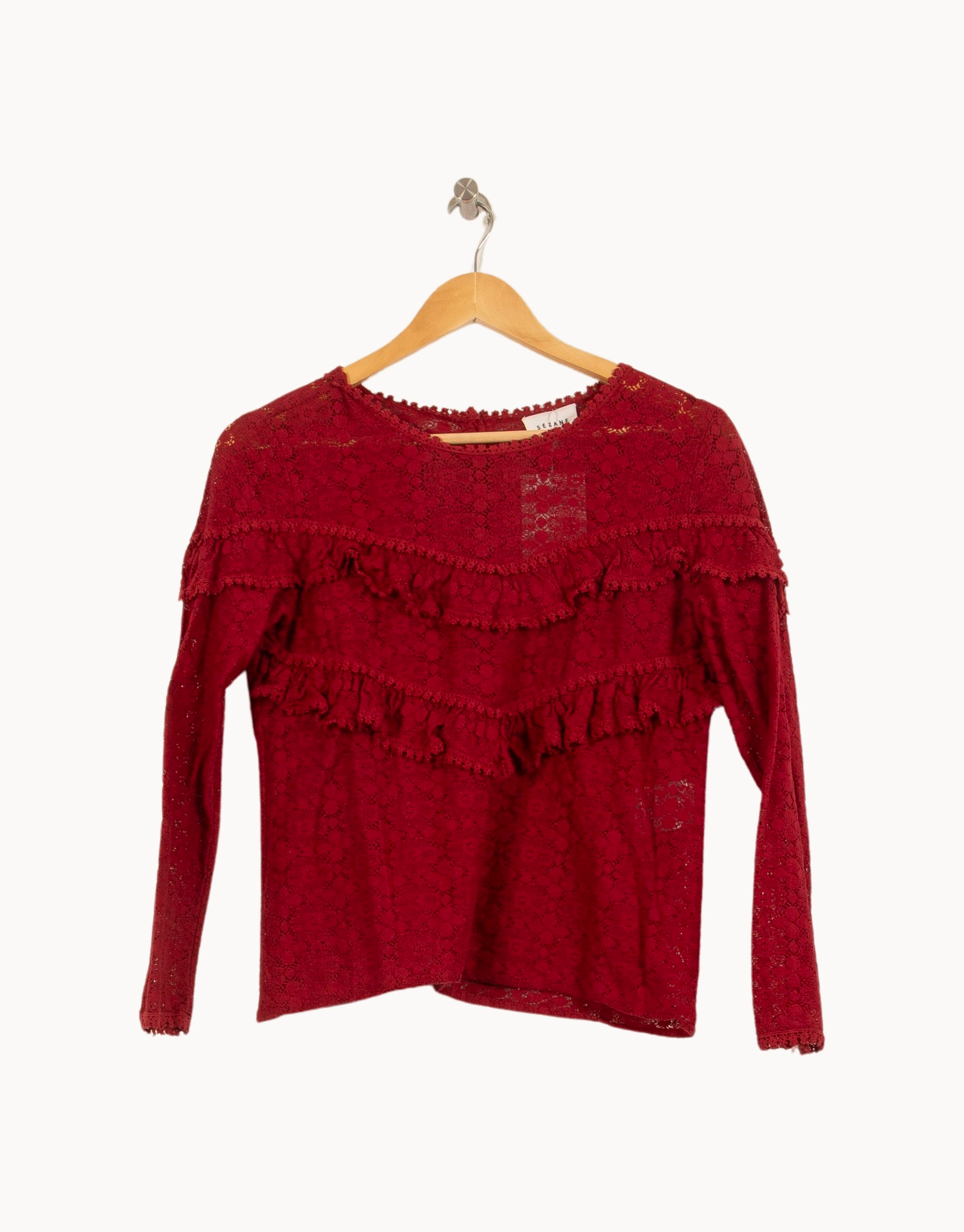 Blouse SEZANE - Seconde main Red