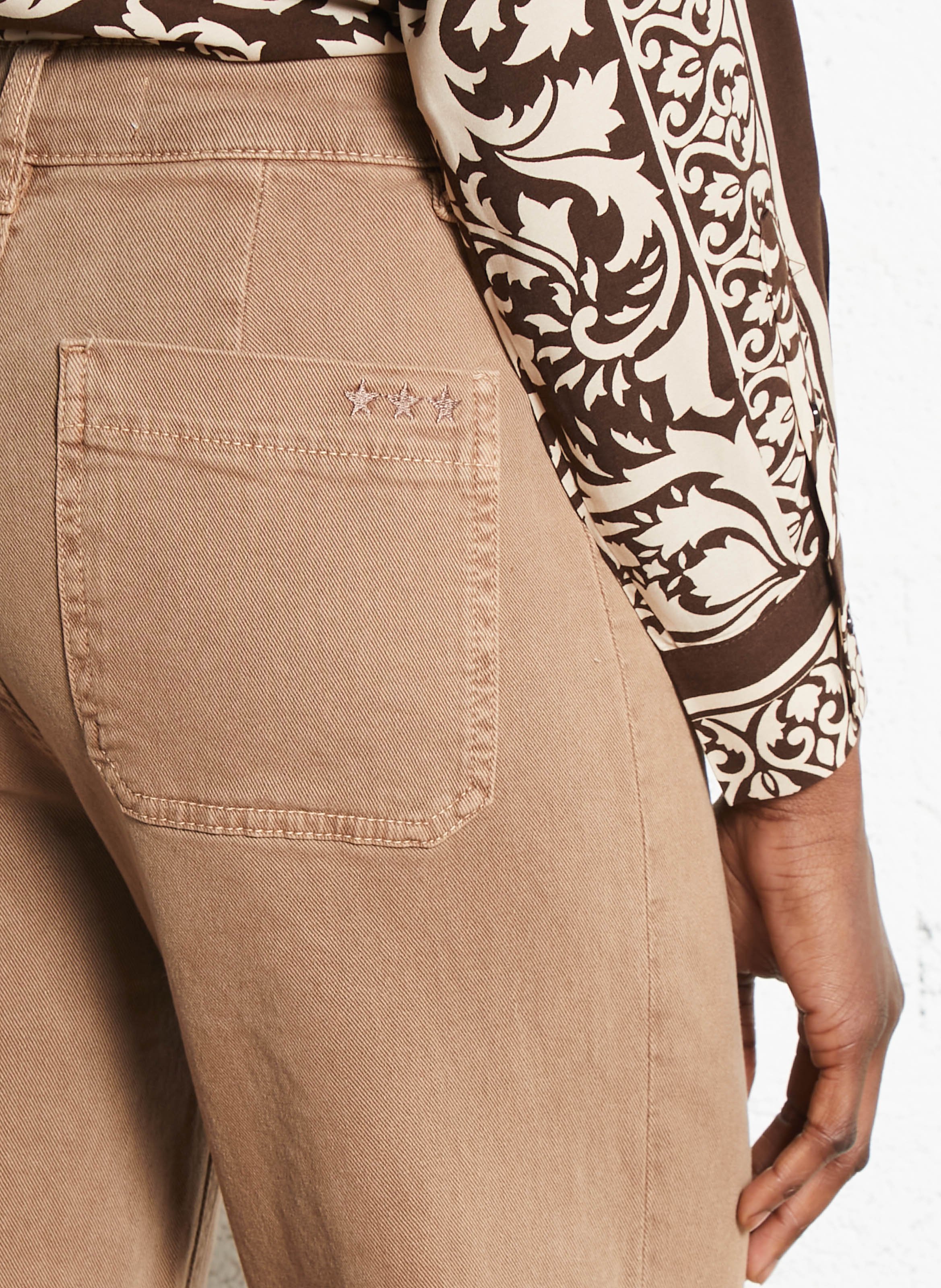 Jean droit SUD EXPRESS Beige