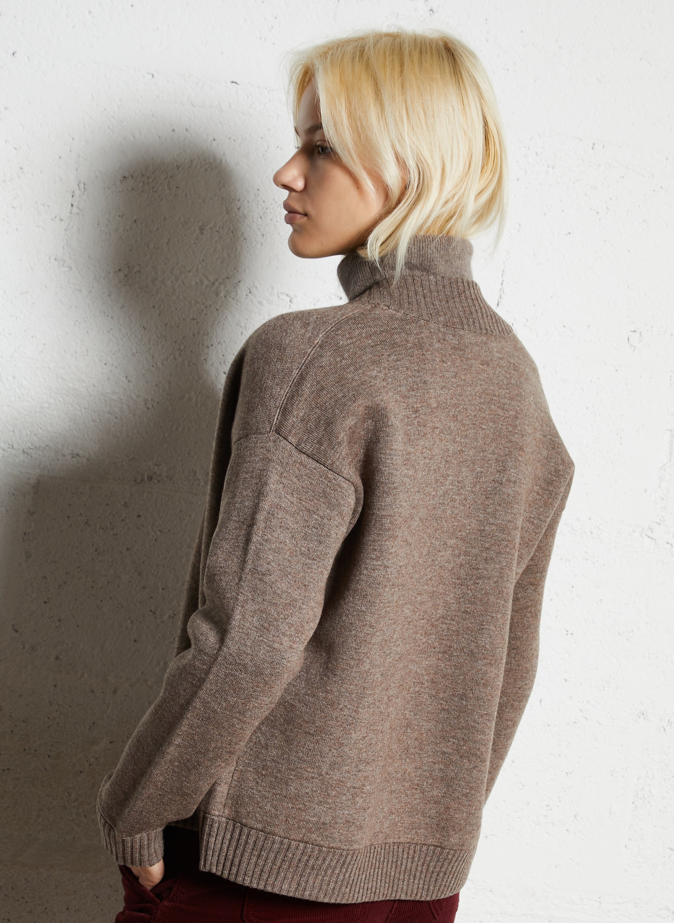 Veste ample zippée unie  MAISON 123 Gris