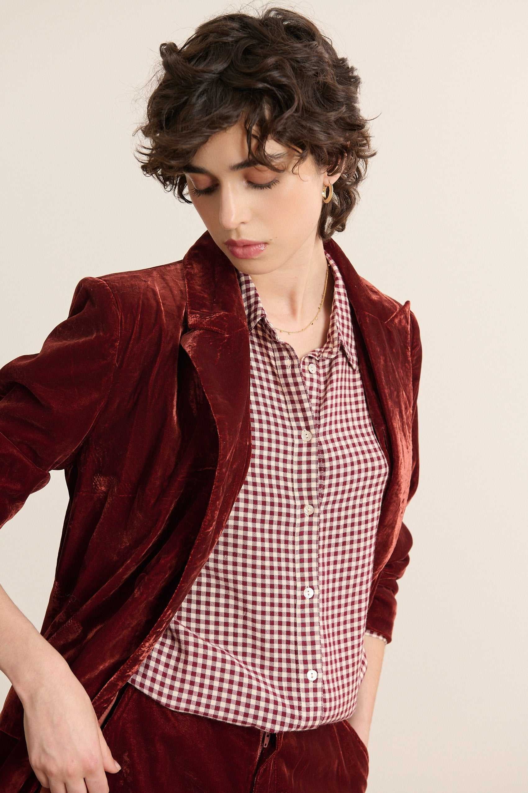 Shirt Telma GARANCE PARIS Red