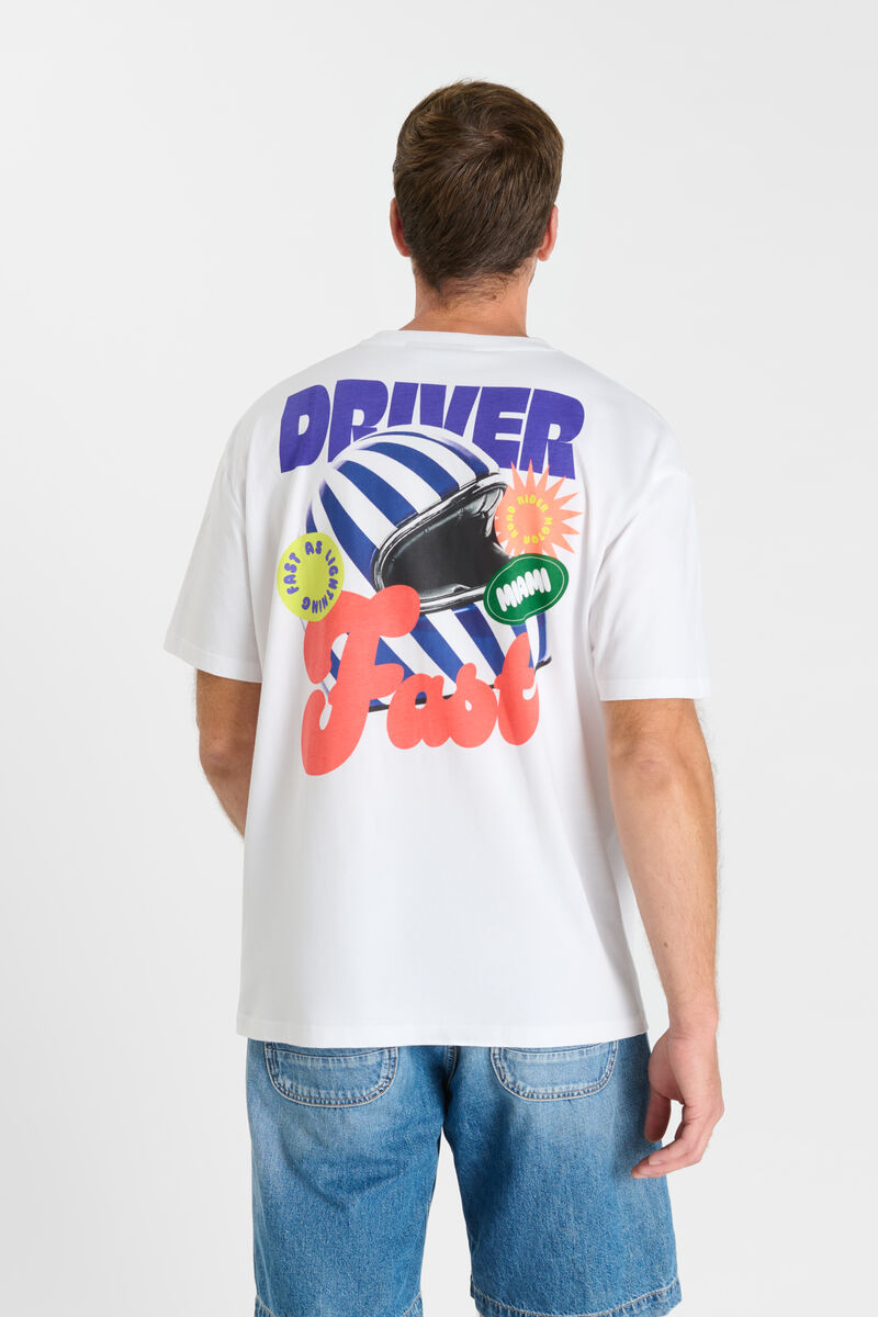 Tommy Badge T-shirt LE TEMPS DES CERISES White