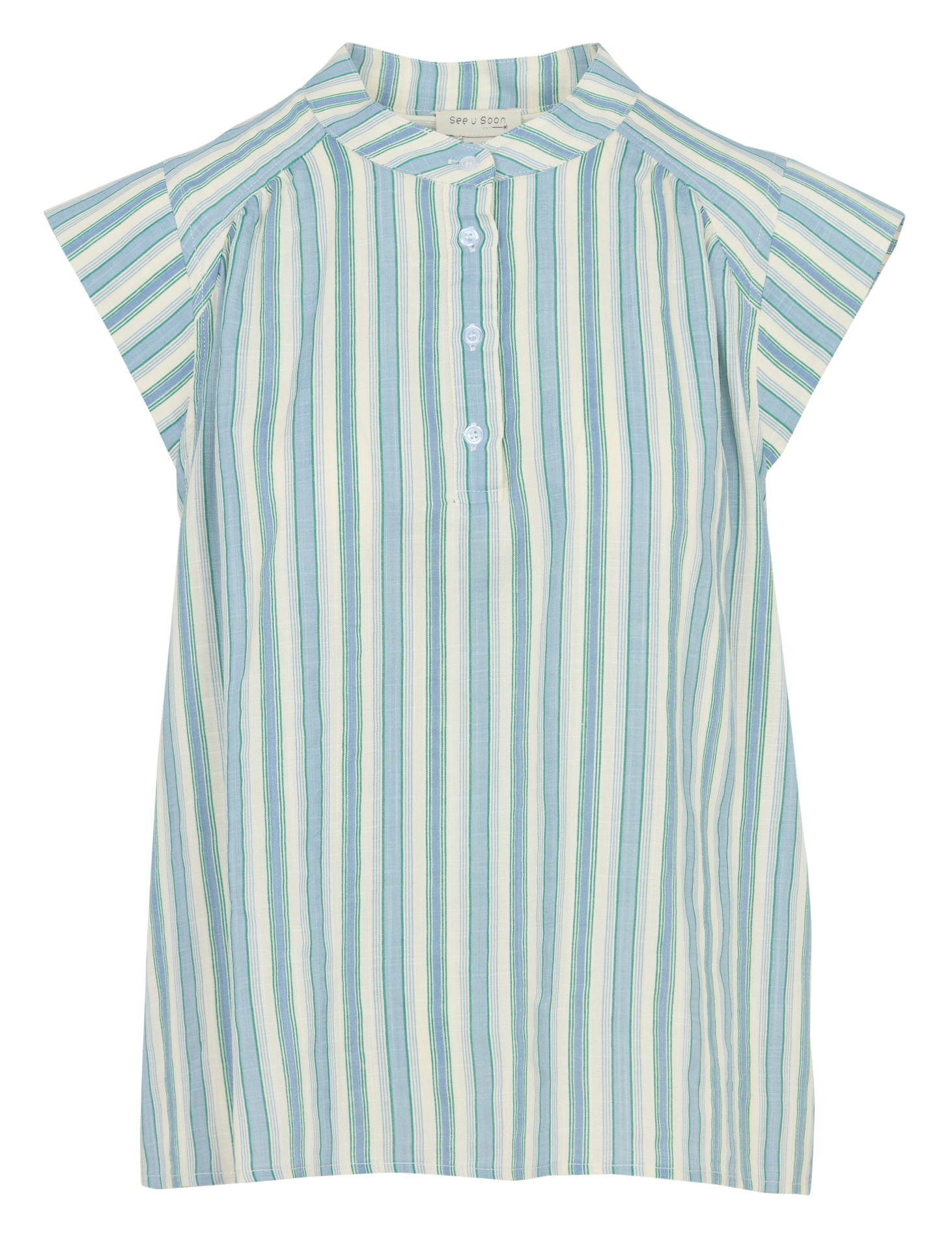 Chemisier à rayures SEE U SOON Vert