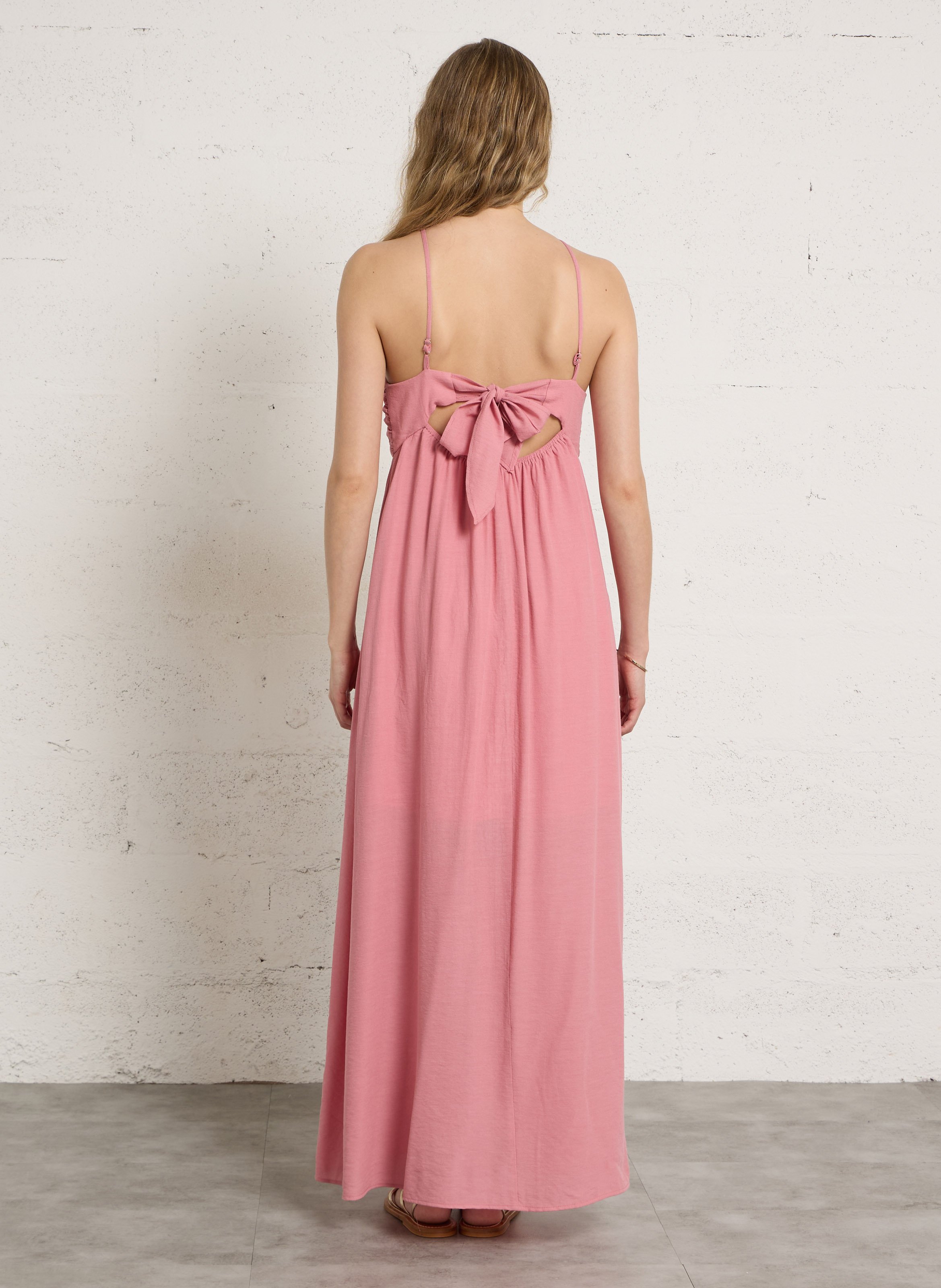 Robe longue THE KORNER Rose
