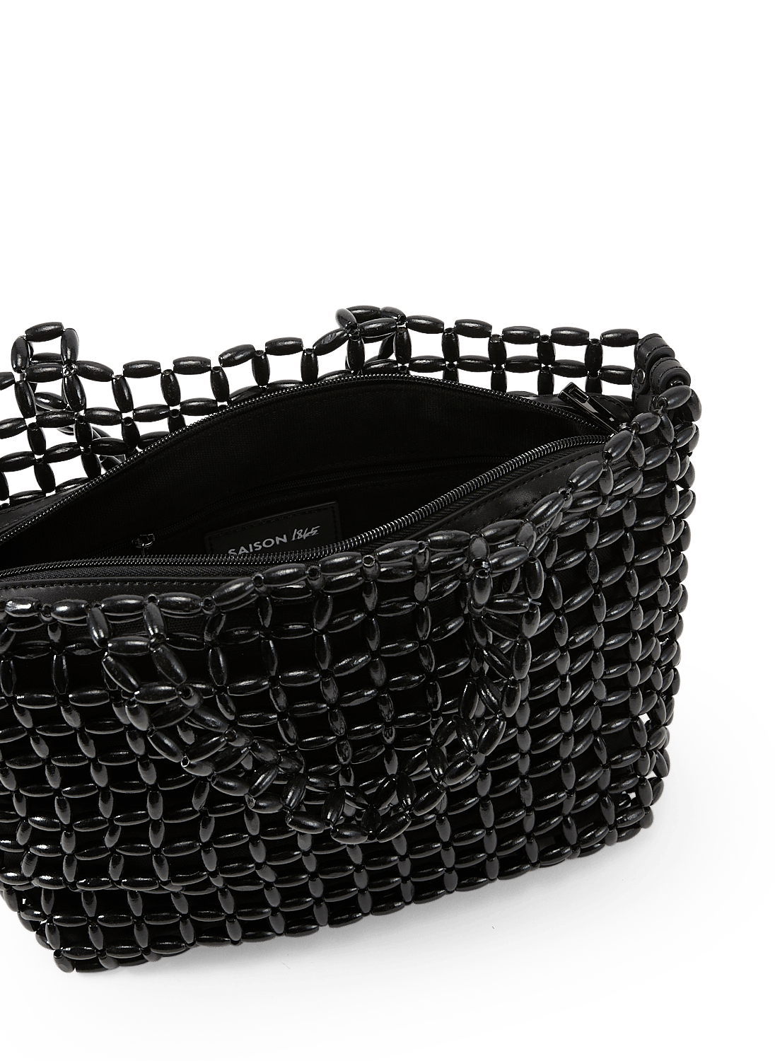 Handtas van hout SAISON 1865 Zwart