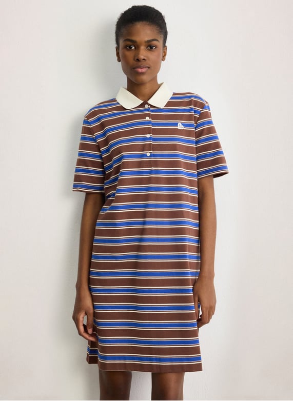 cotton blend polo dress Lauren Ralph Lauren Women's Cotton-Blend Polo Dress