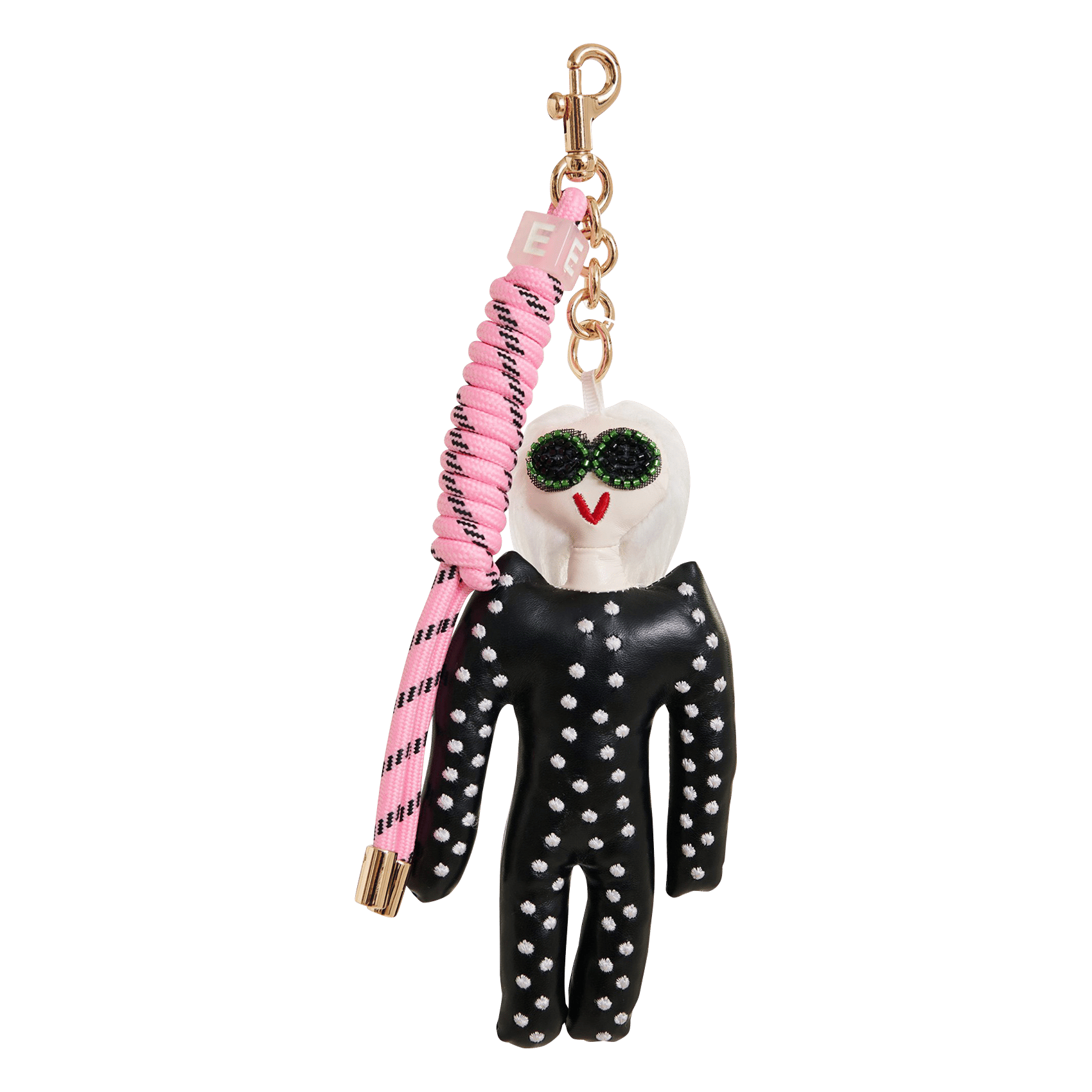 Taschenpuppenanhänger ESSENTIEL ANTWERP Schwarz