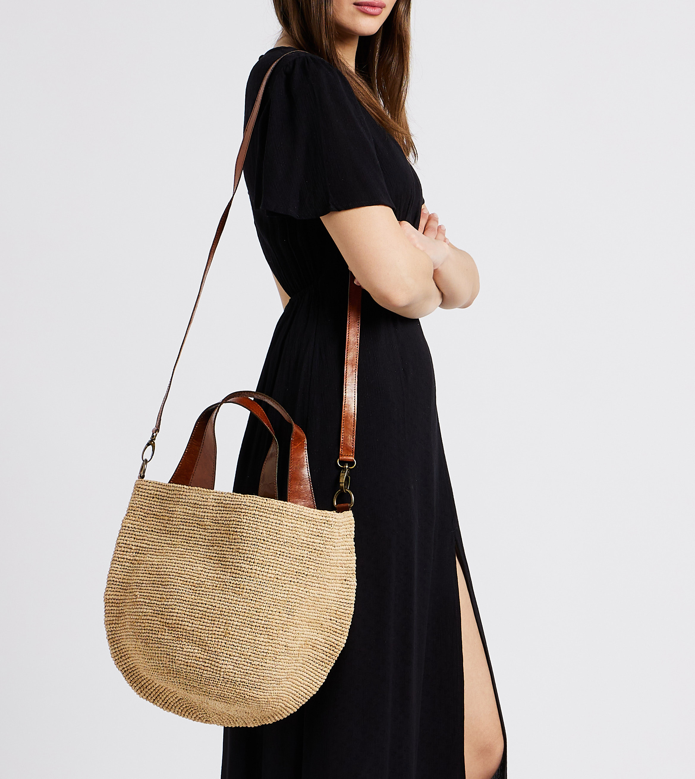 Basttasche IBELIV Beige