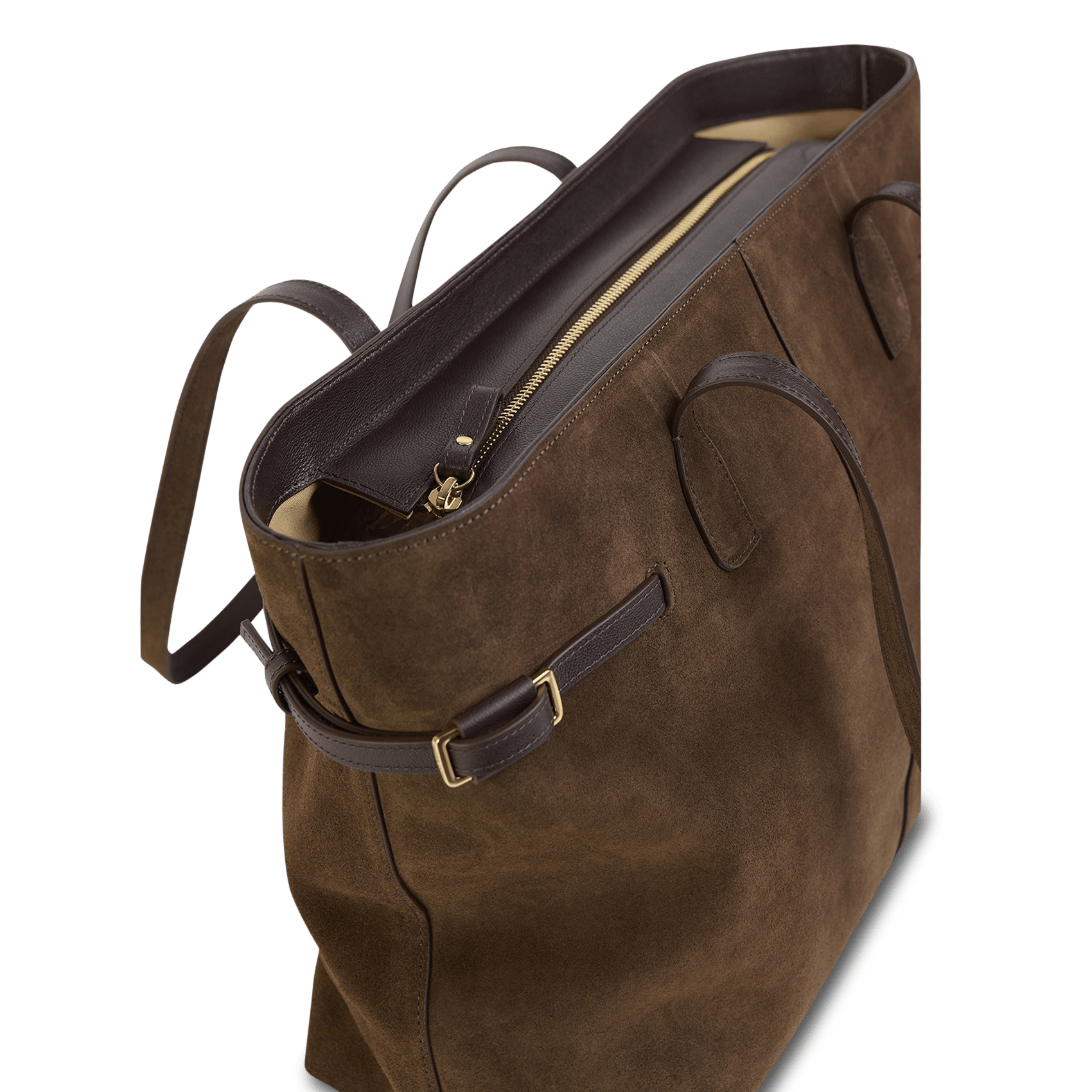 Sac cabas en cuir | Marron NAT & NIN Femme