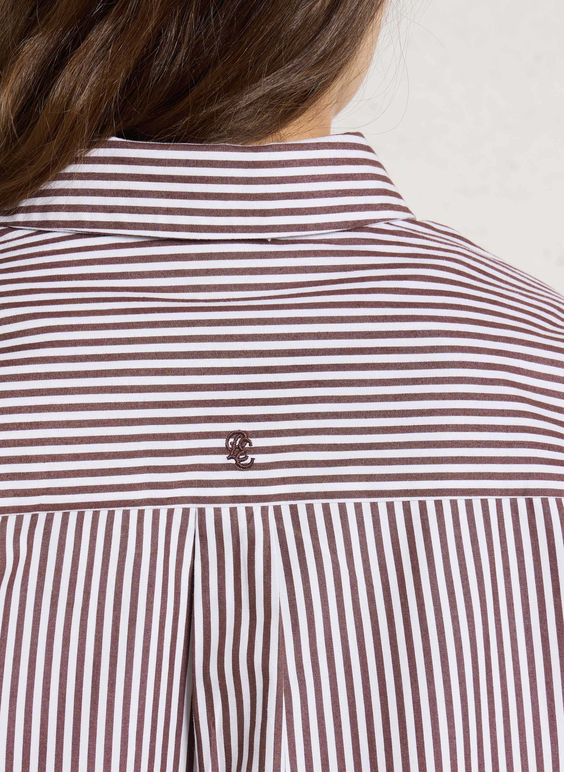 Ramie shirt LA PETITE ETOILE Brown