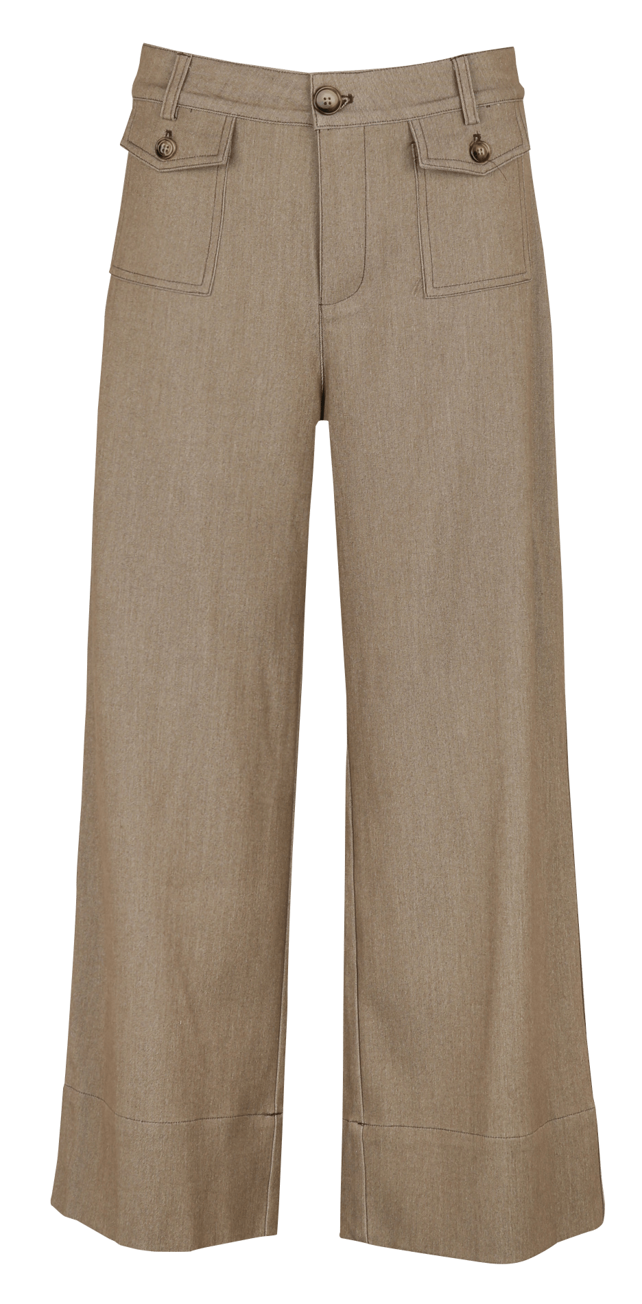 Wijde broek LA PETITE ETOILE Beige