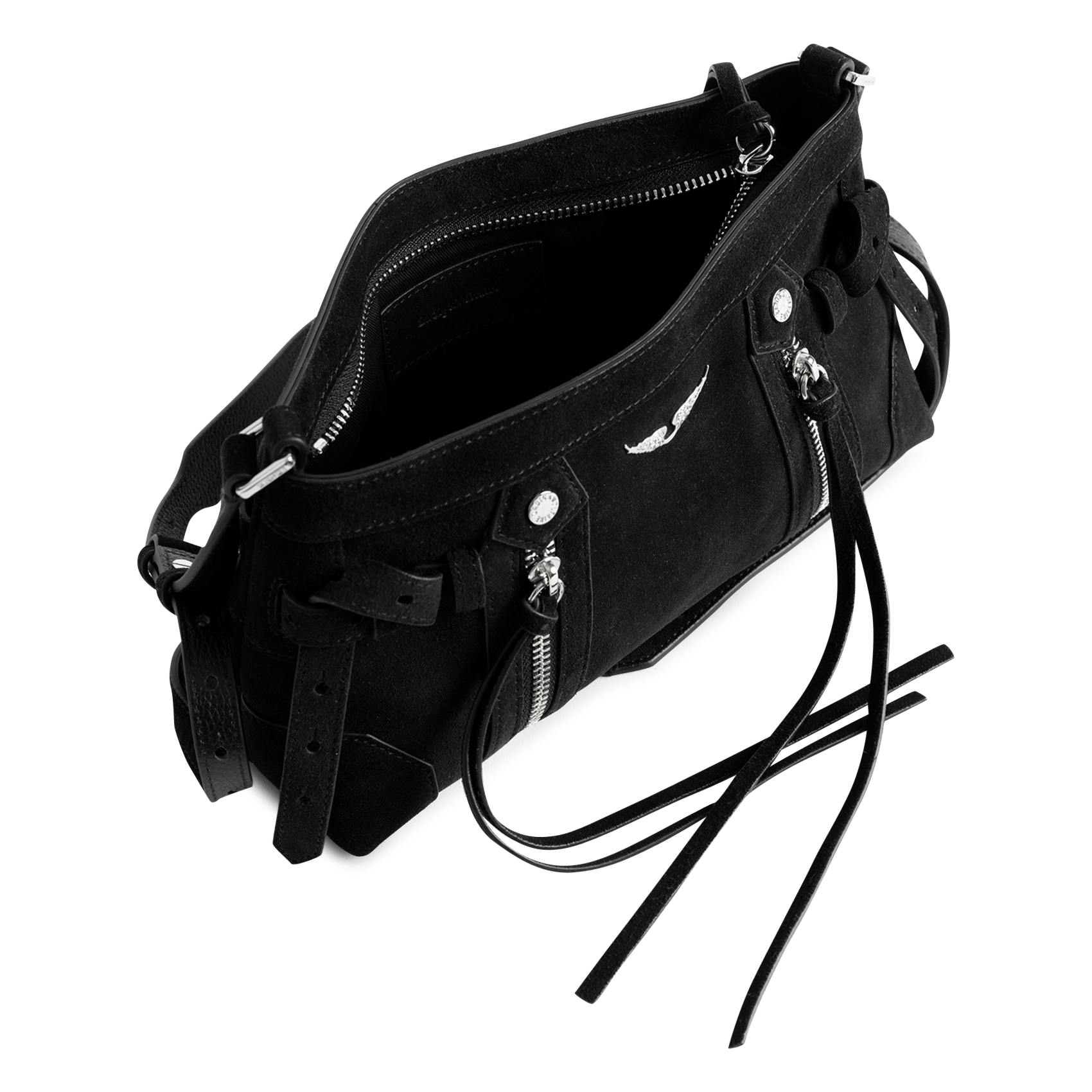 Leren schoudertas | Zwart ZADIG&VOLTAIRE Dames