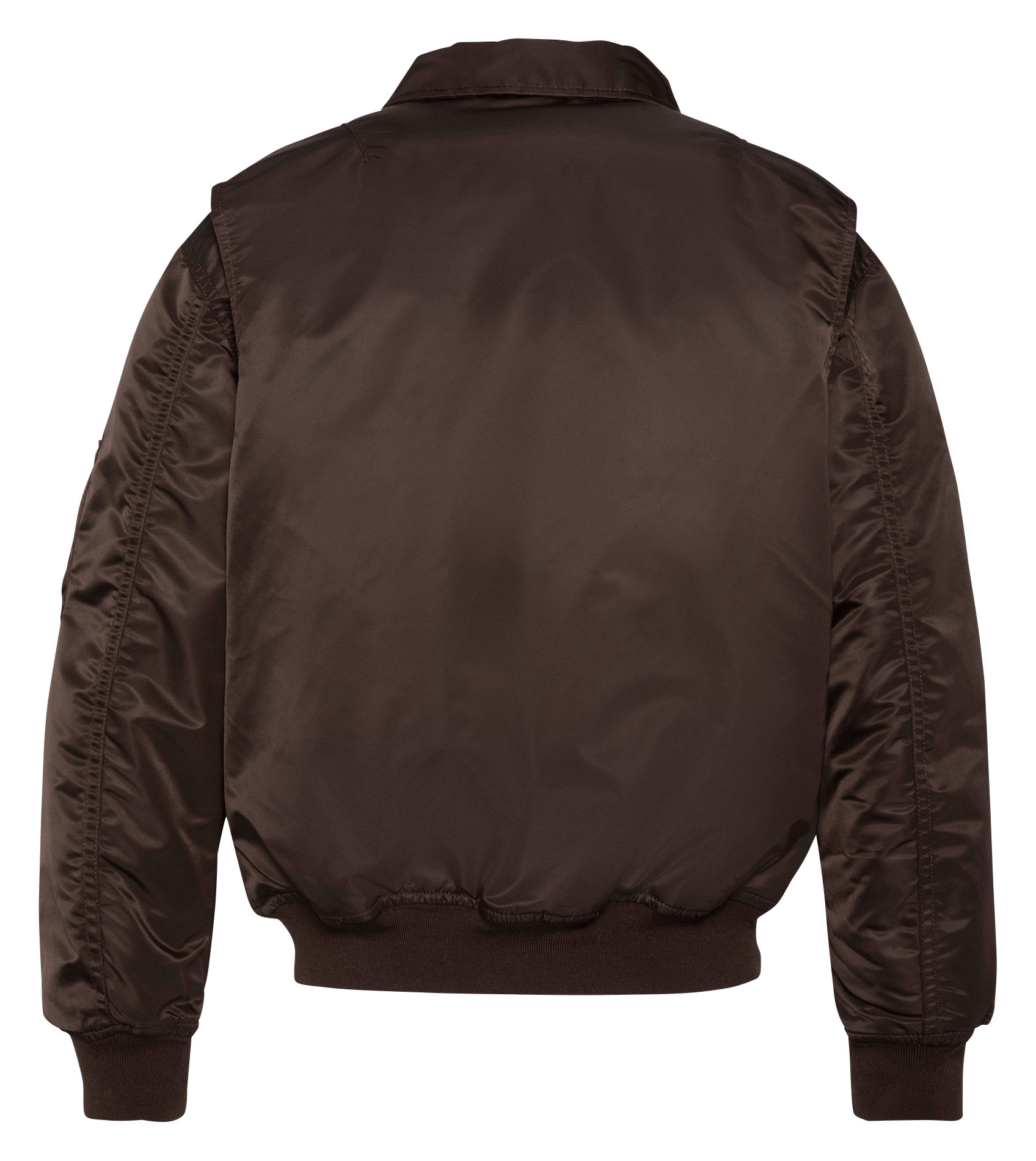 Oversized zip-up jacket SCHOTT Brown
