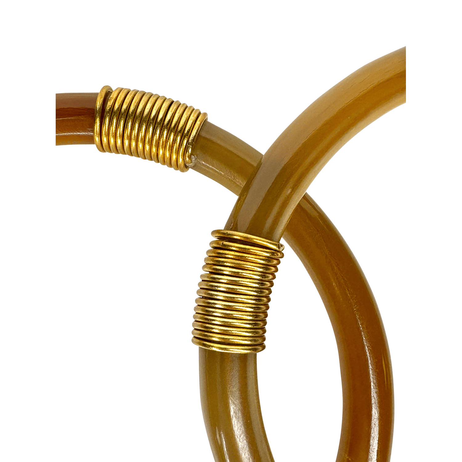 Set de deux joncs FEEKA Marron