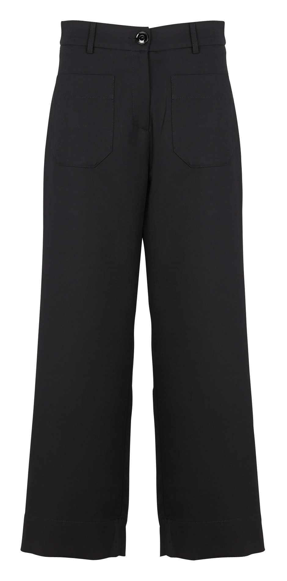 Straight-leg pants SESSUN Black