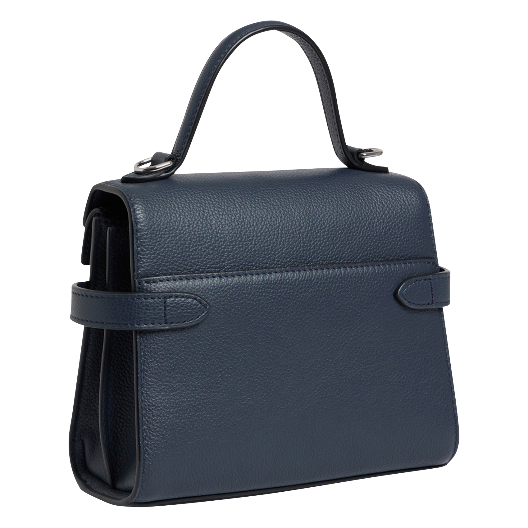 Sac à main en cuir LE TANNEUR Bleu