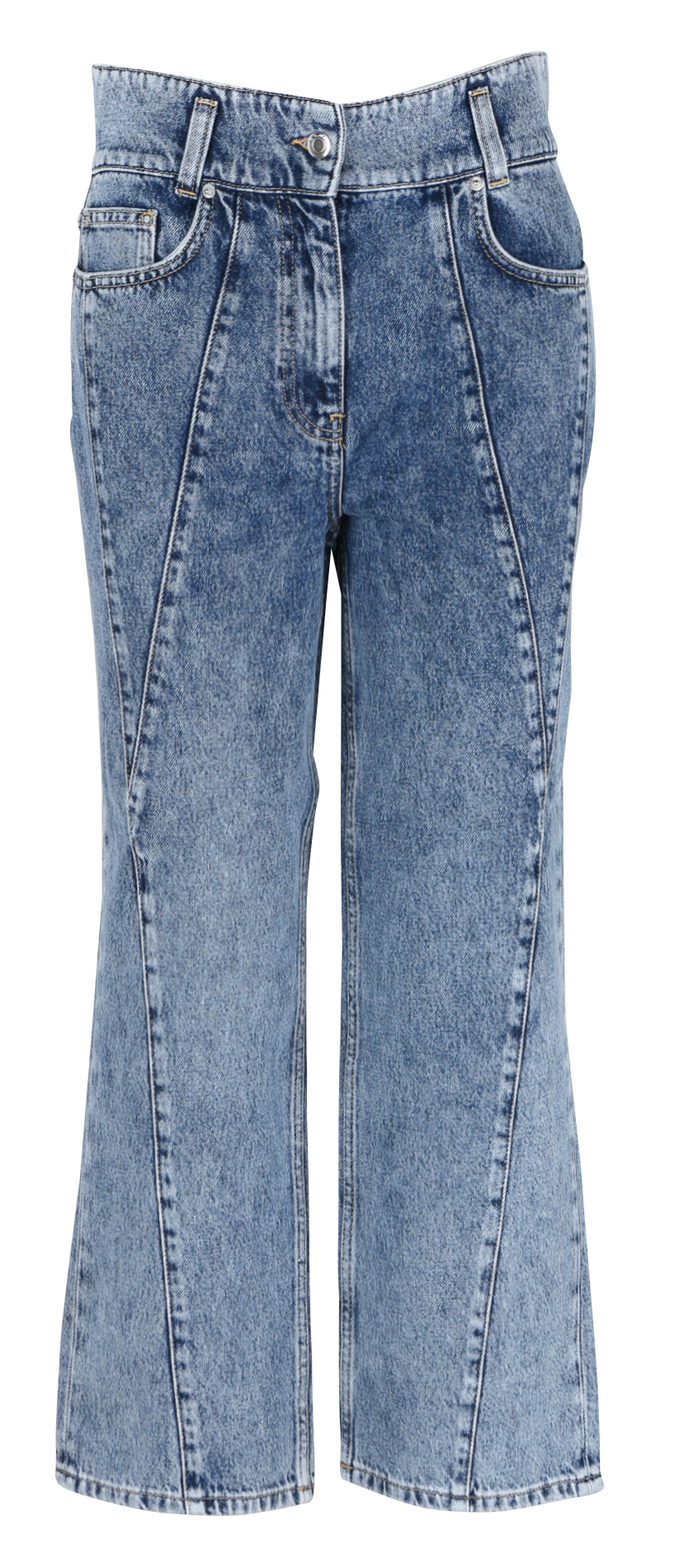 Faded straight-leg jeans IRO Blue
