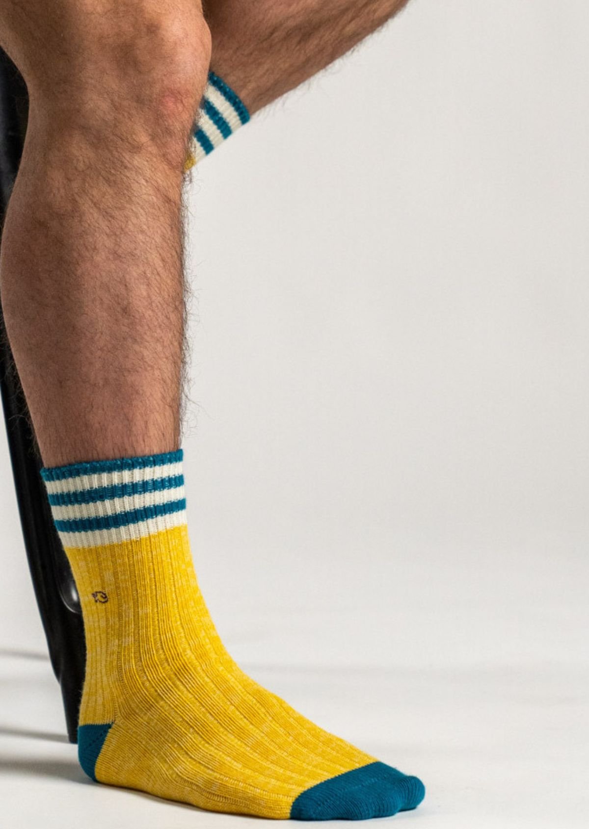 Thick cotton club socks BILLYBELT Yellow