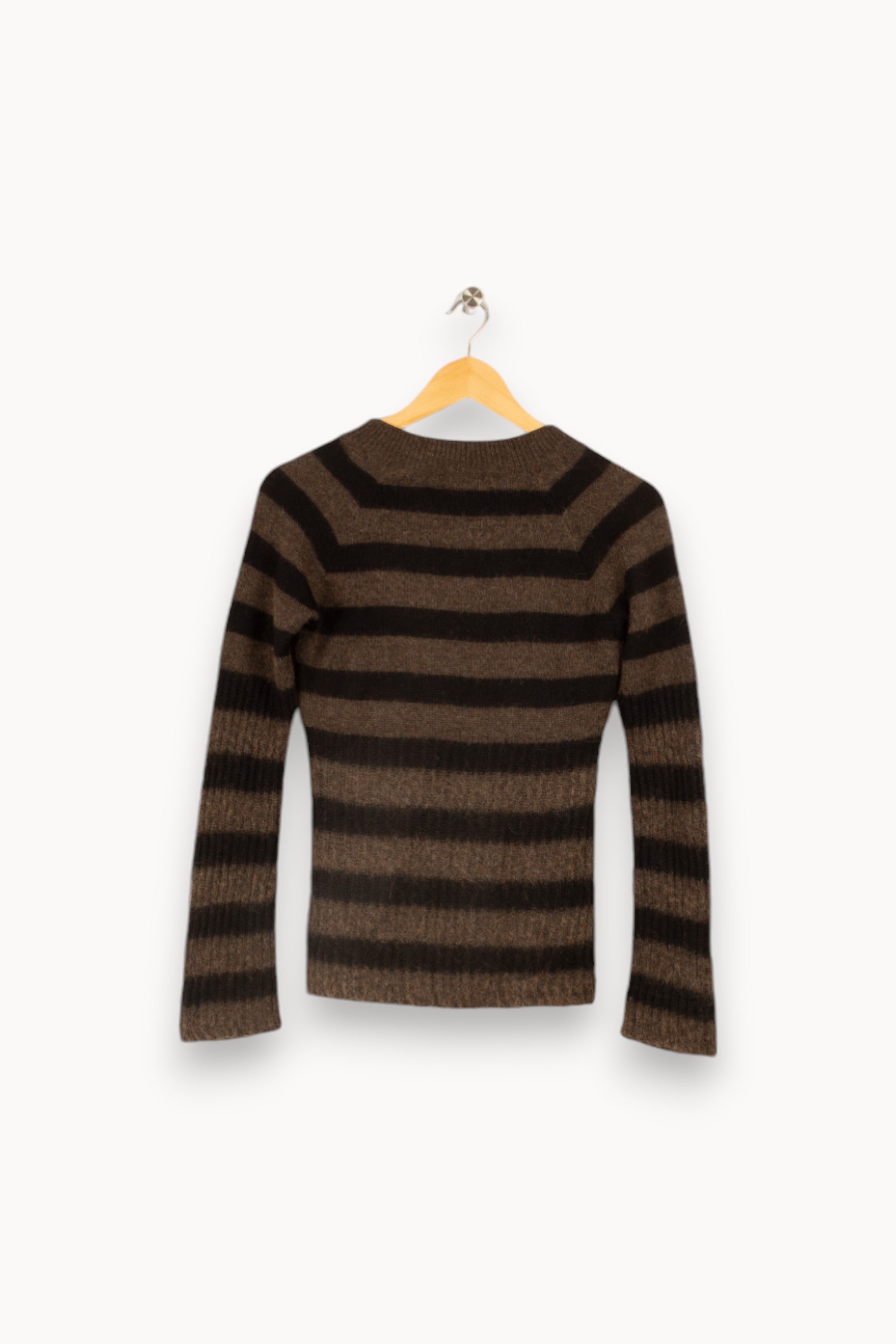 Striped cardigan COMPTOIR DES COTONNIERS - Seconde main Brown