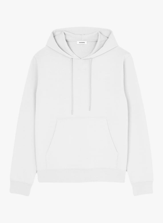 Sandro Capuche Homme M Pull Poche Kangourou à Capuche Ivoire Sandro Capuche Homme M Pull Poche Kangourou à Capuche Ivoire