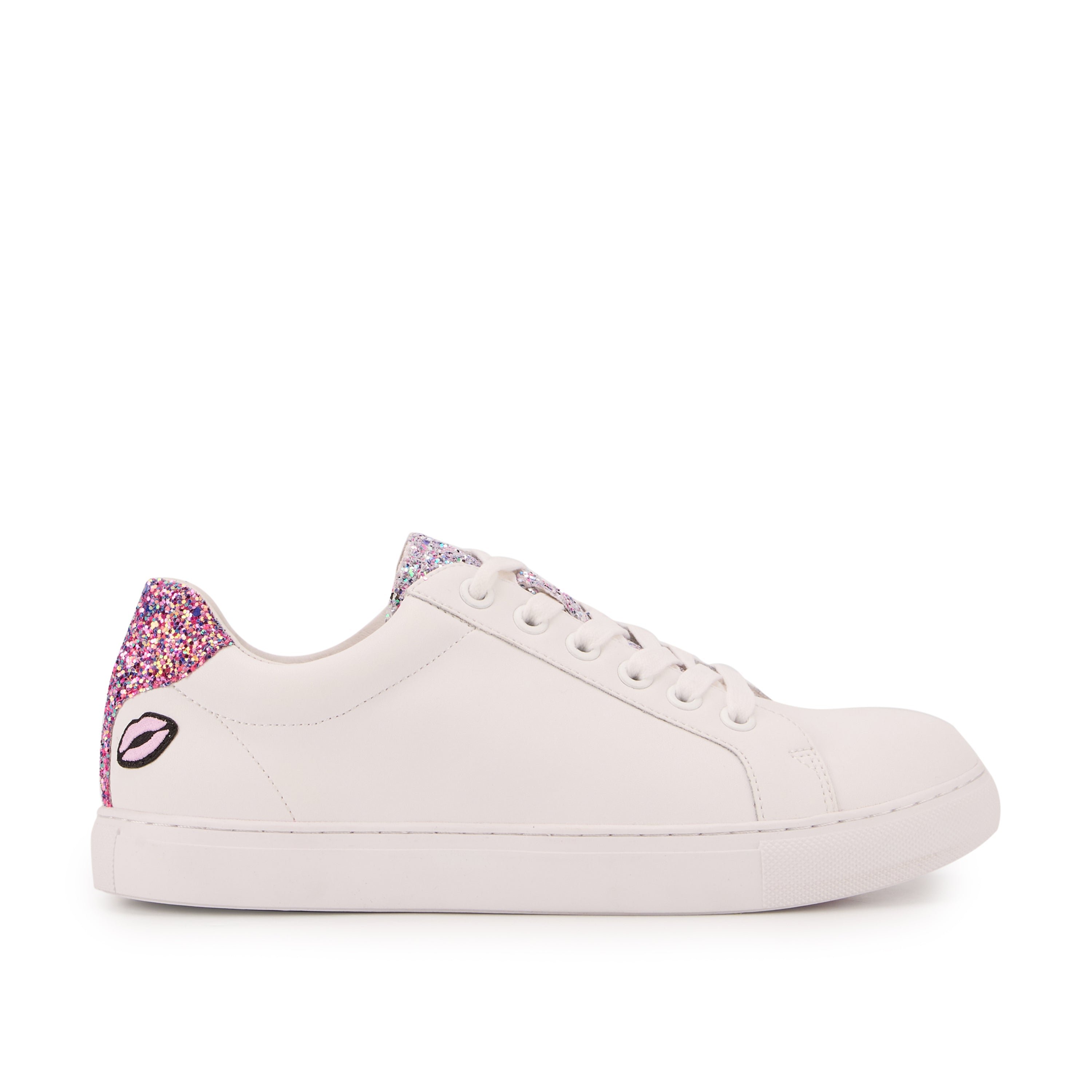 Jimmy leather sneakers BONS BAISERS PARIS White