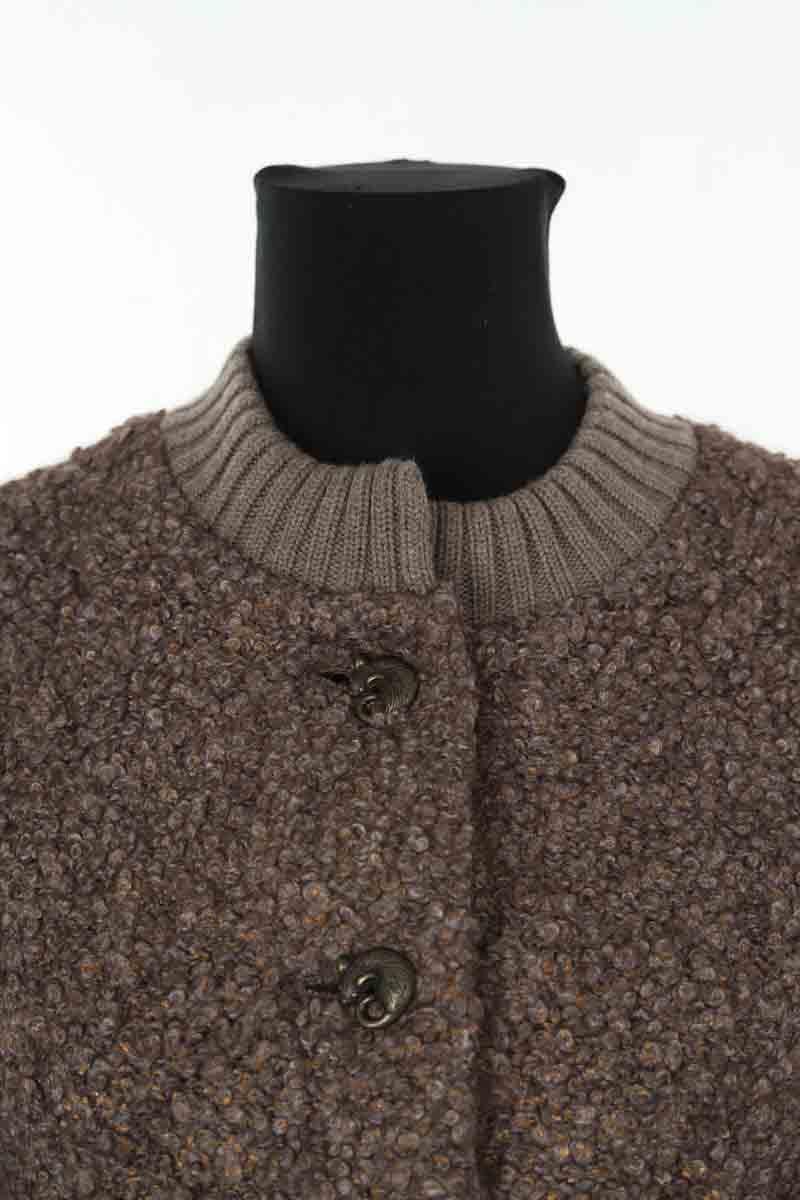 Voile and crochet dress MARC JACOBS - Seconde Main Brown