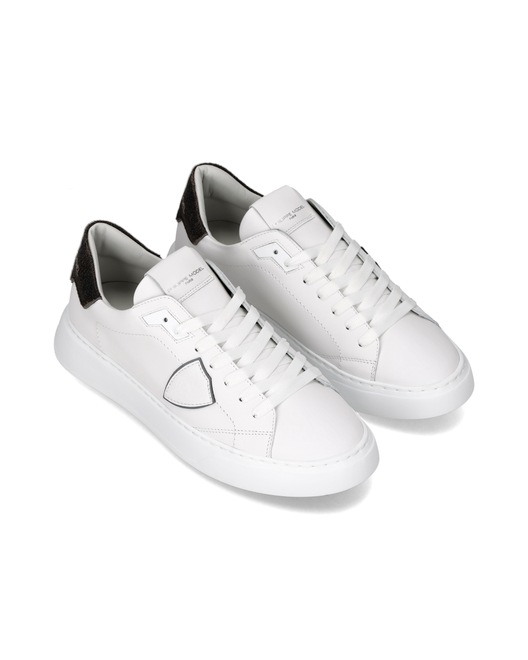 Tennis Temple Sneakers. PHILIPPE MODEL Black