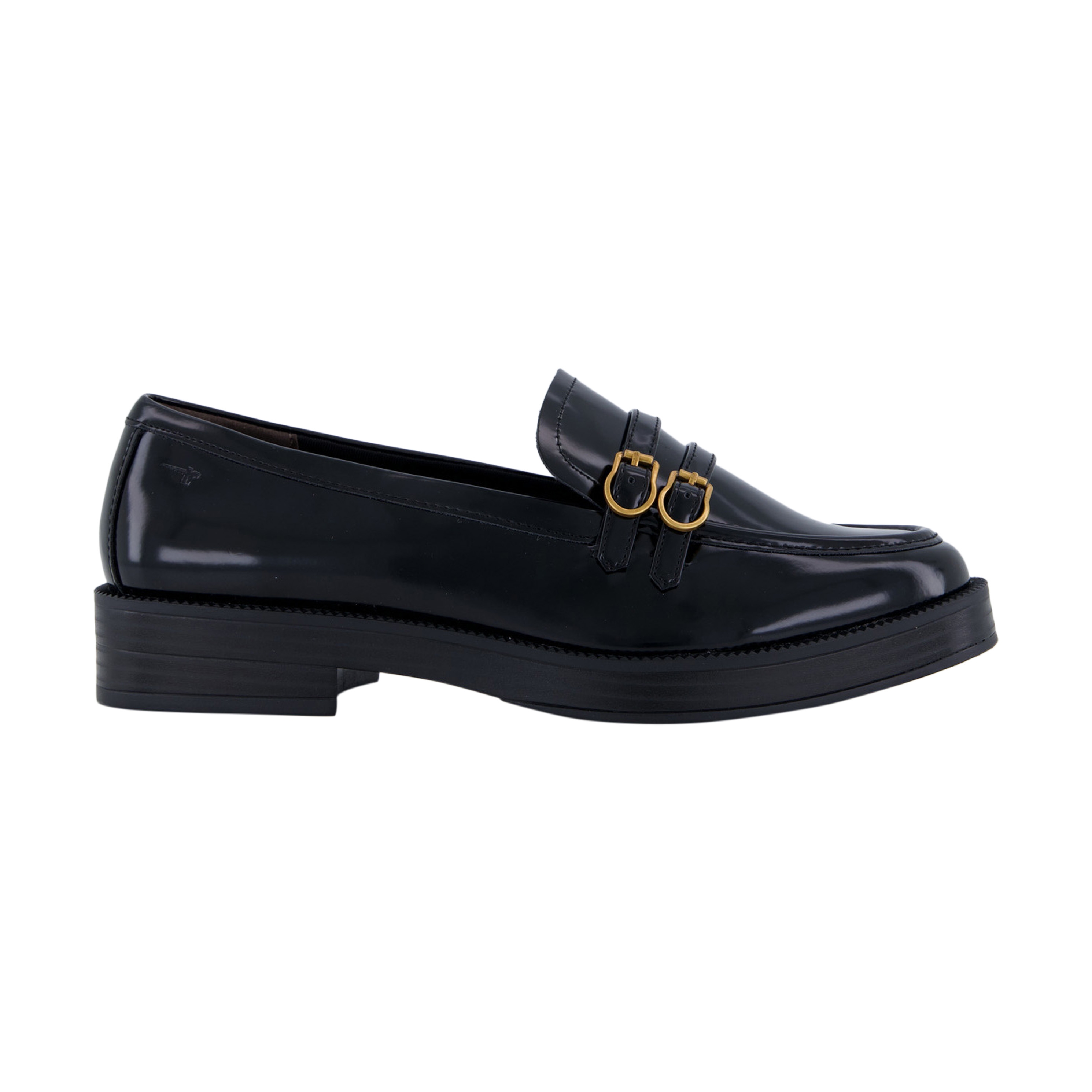 Slip-on moccasin TAMARIS Black