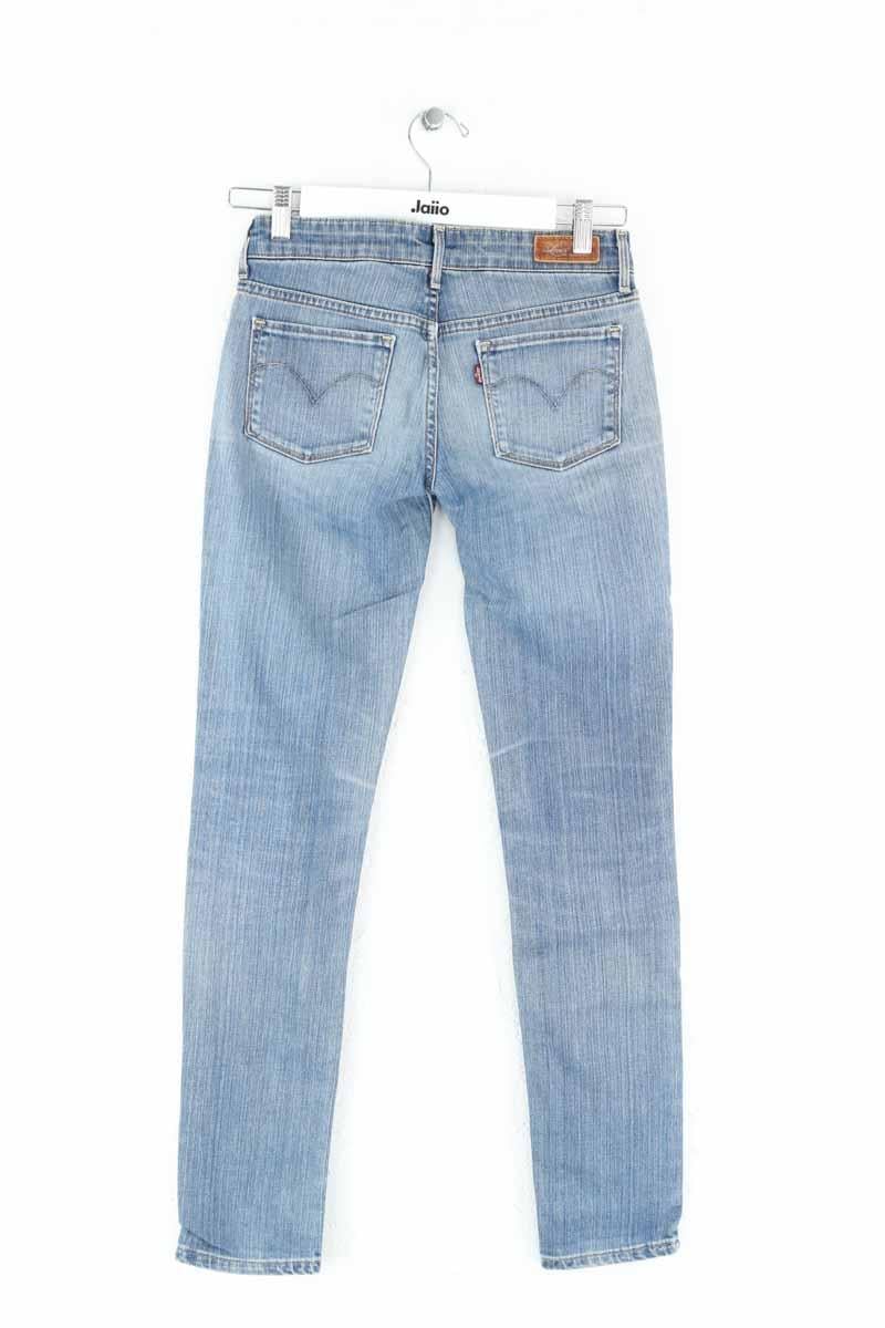 Cotton straight jeans LEVI'S - Seconde main Blue