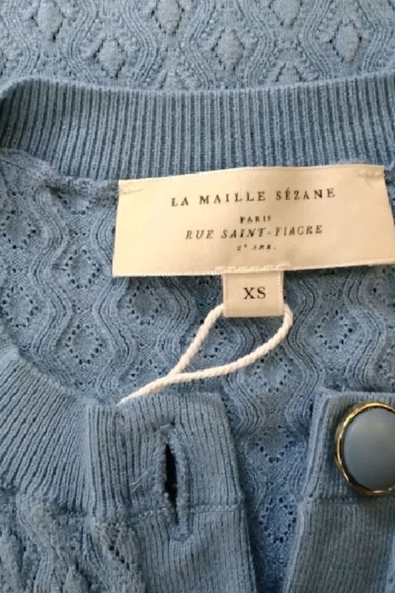 Cardigan SEZANE - Seconde main Blue