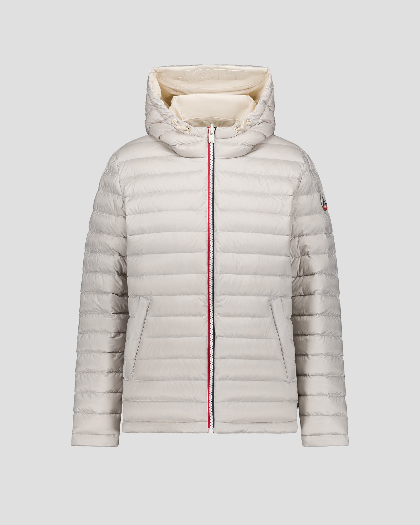 Reversible jacket natural/ice grey bergamot JOTT White