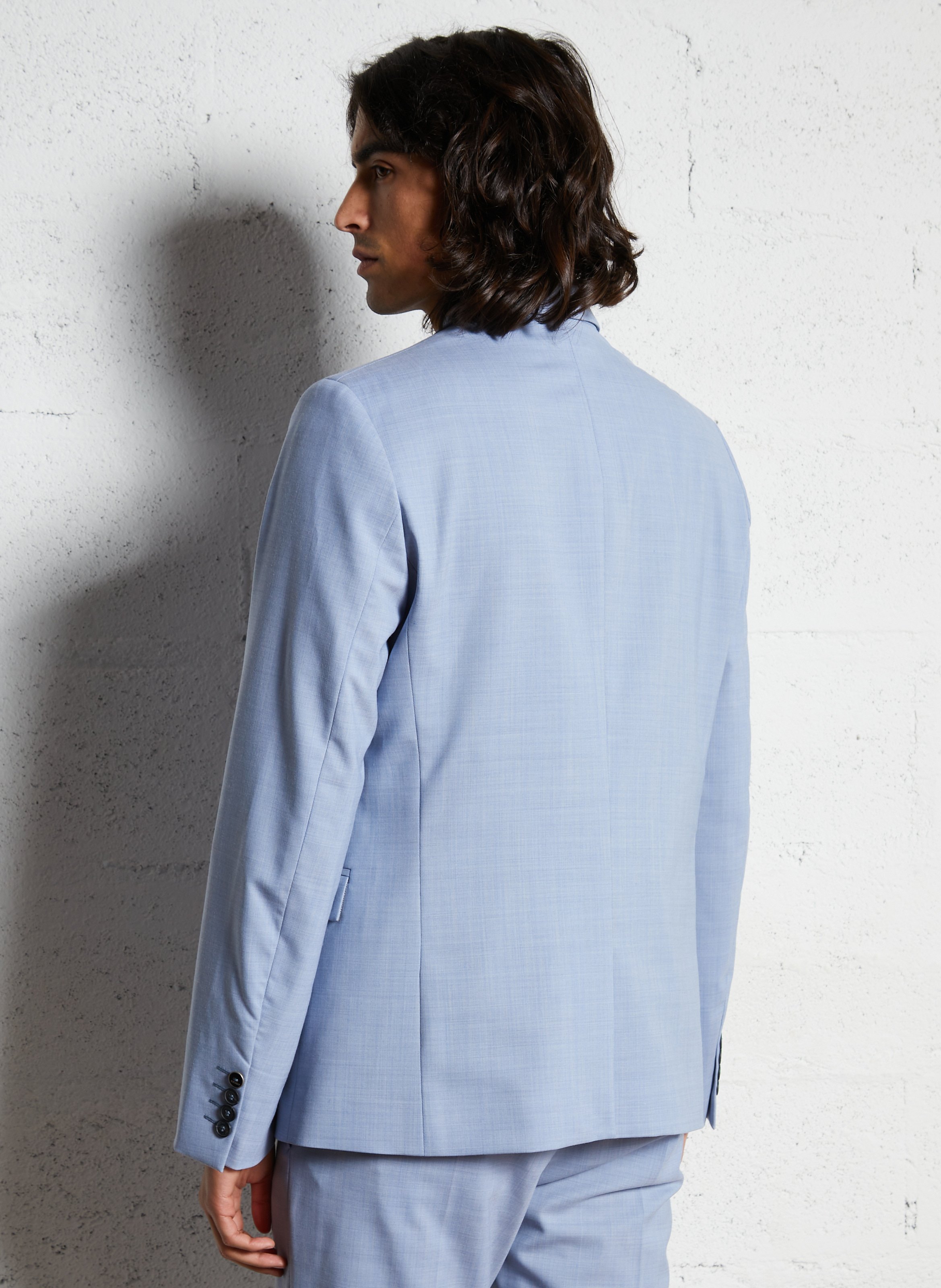Wool-blend blazer IKKS Blue